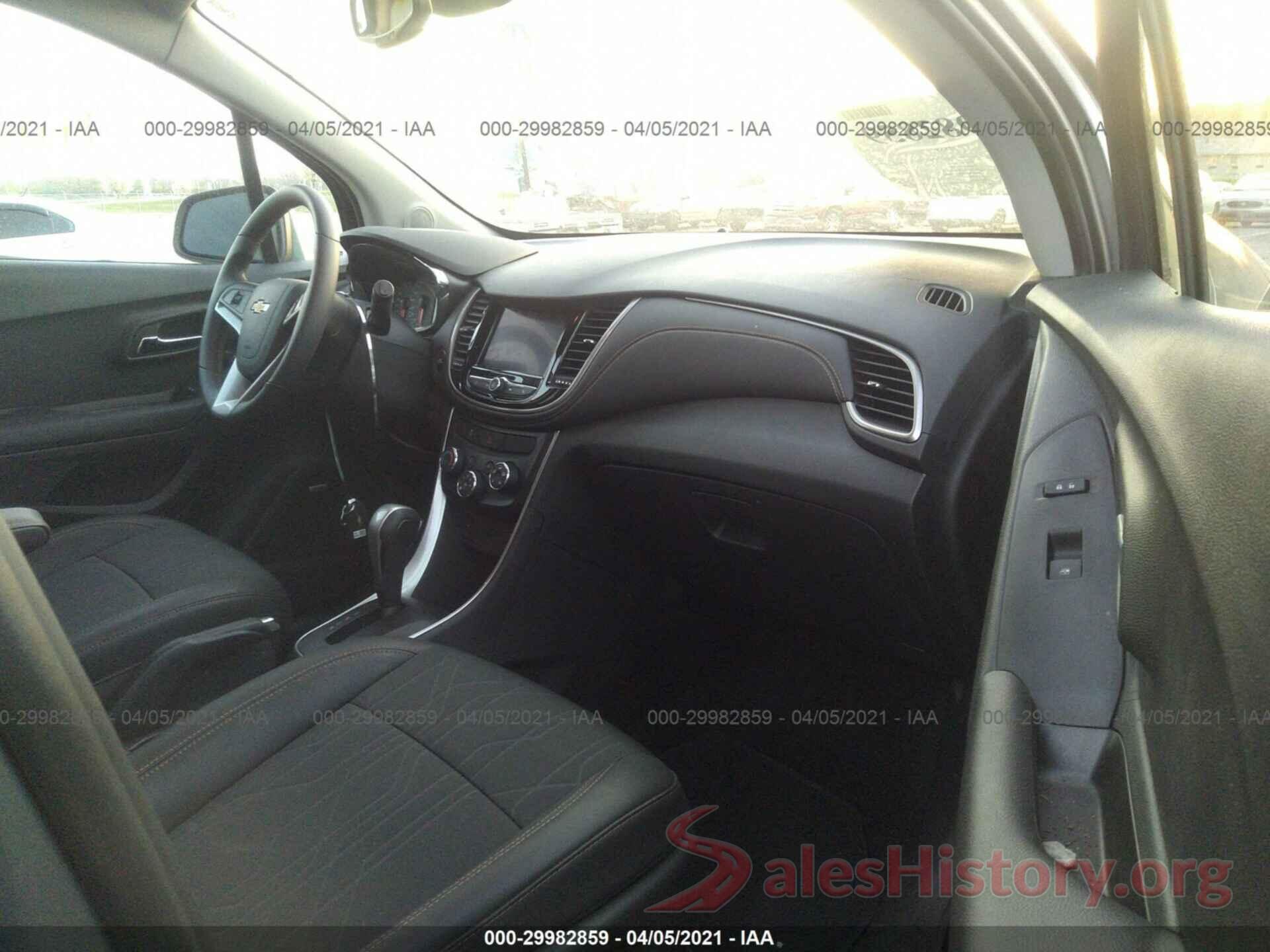 3GNCJLSB7LL308923 2020 CHEVROLET TRAX