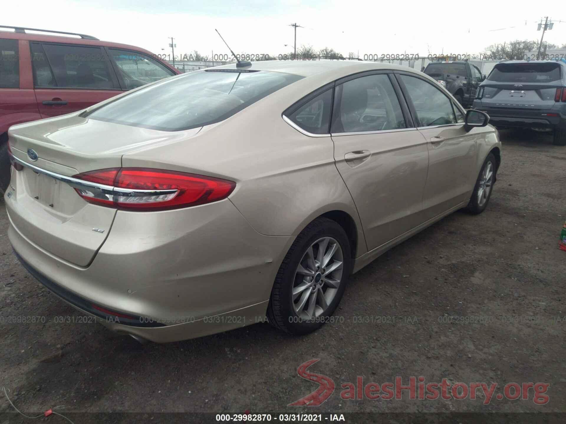 3FA6P0H73HR106726 2017 FORD FUSION