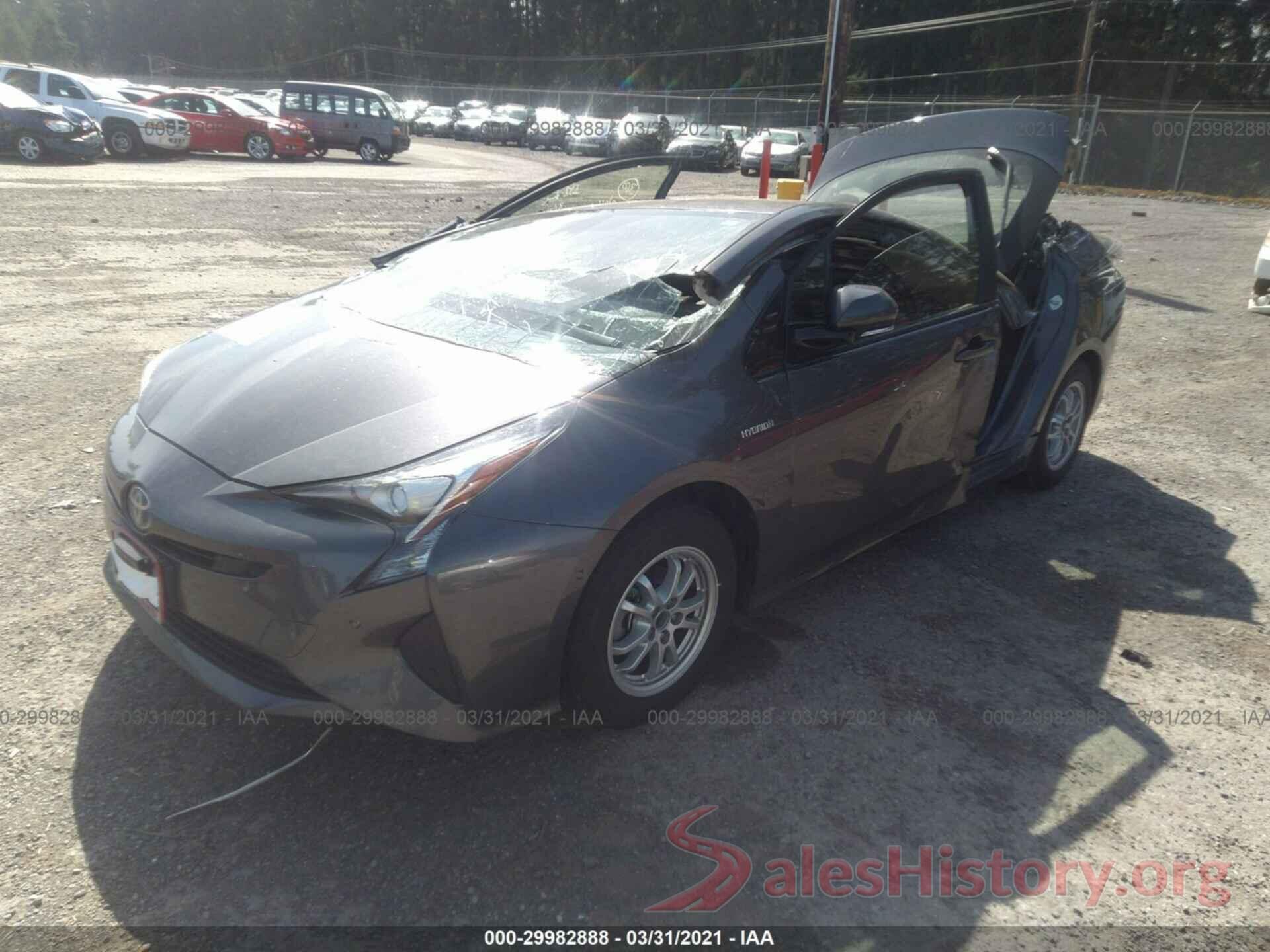 JTDKBRFU2J3057818 2018 TOYOTA PRIUS