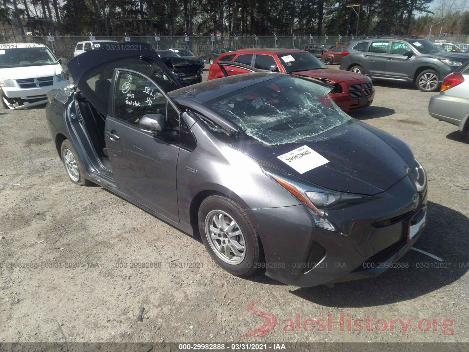 JTDKBRFU2J3057818 2018 TOYOTA PRIUS