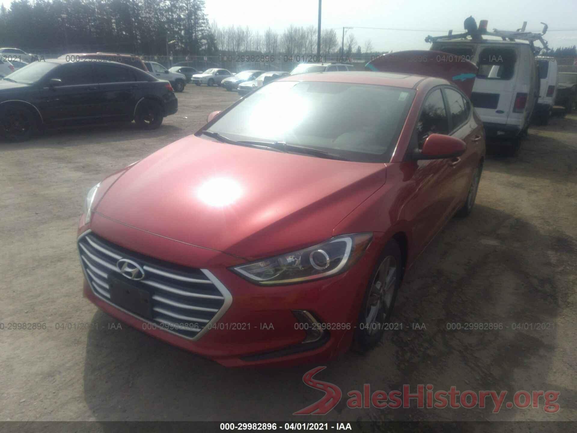 5NPD84LF8HH141415 2017 HYUNDAI ELANTRA