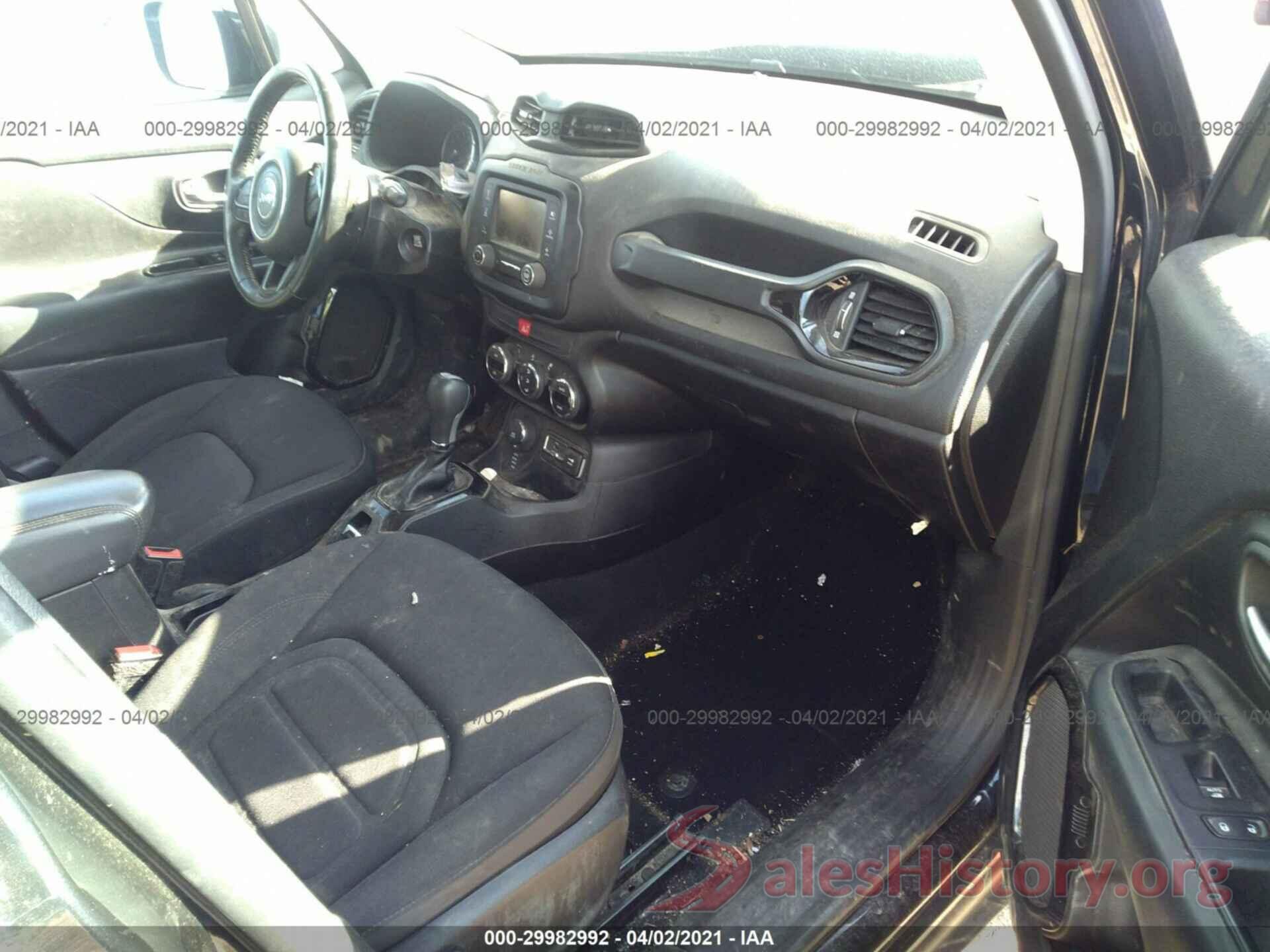 ZACCJBBT3GPC88582 2016 JEEP RENEGADE