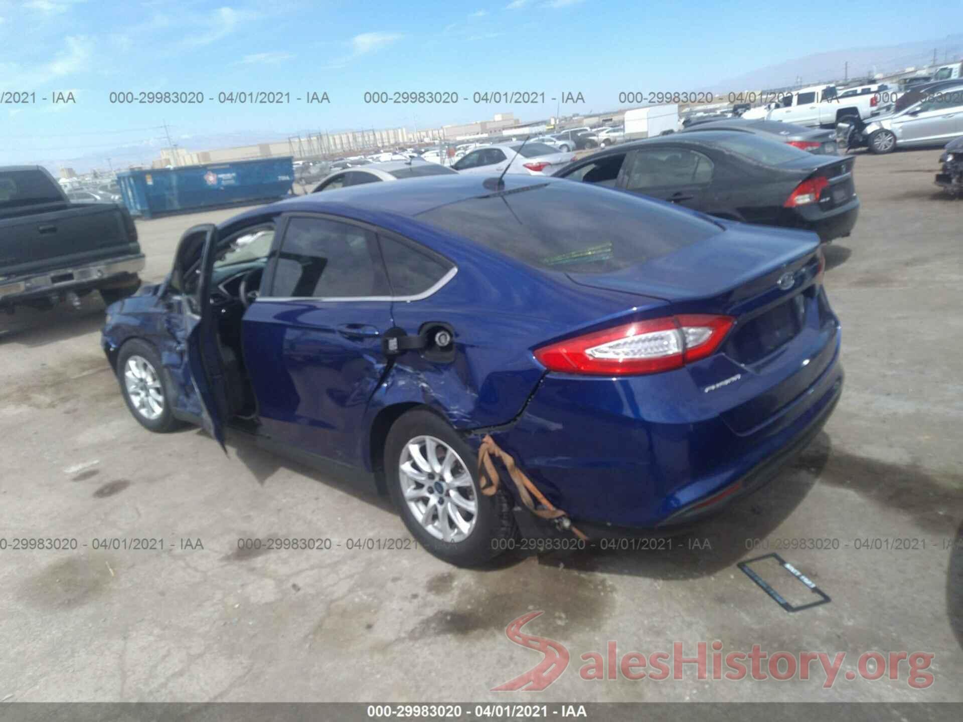 3FA6P0G71GR305290 2016 FORD FUSION