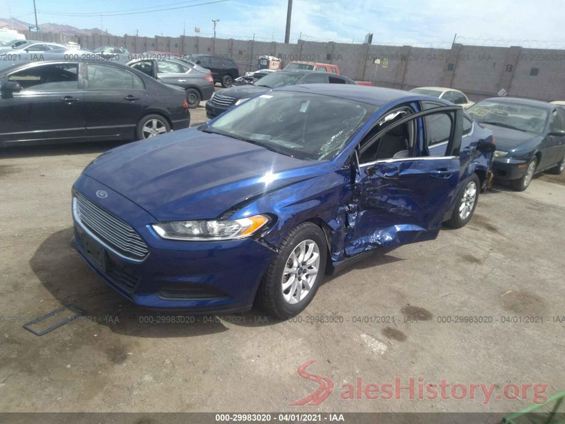 3FA6P0G71GR305290 2016 FORD FUSION