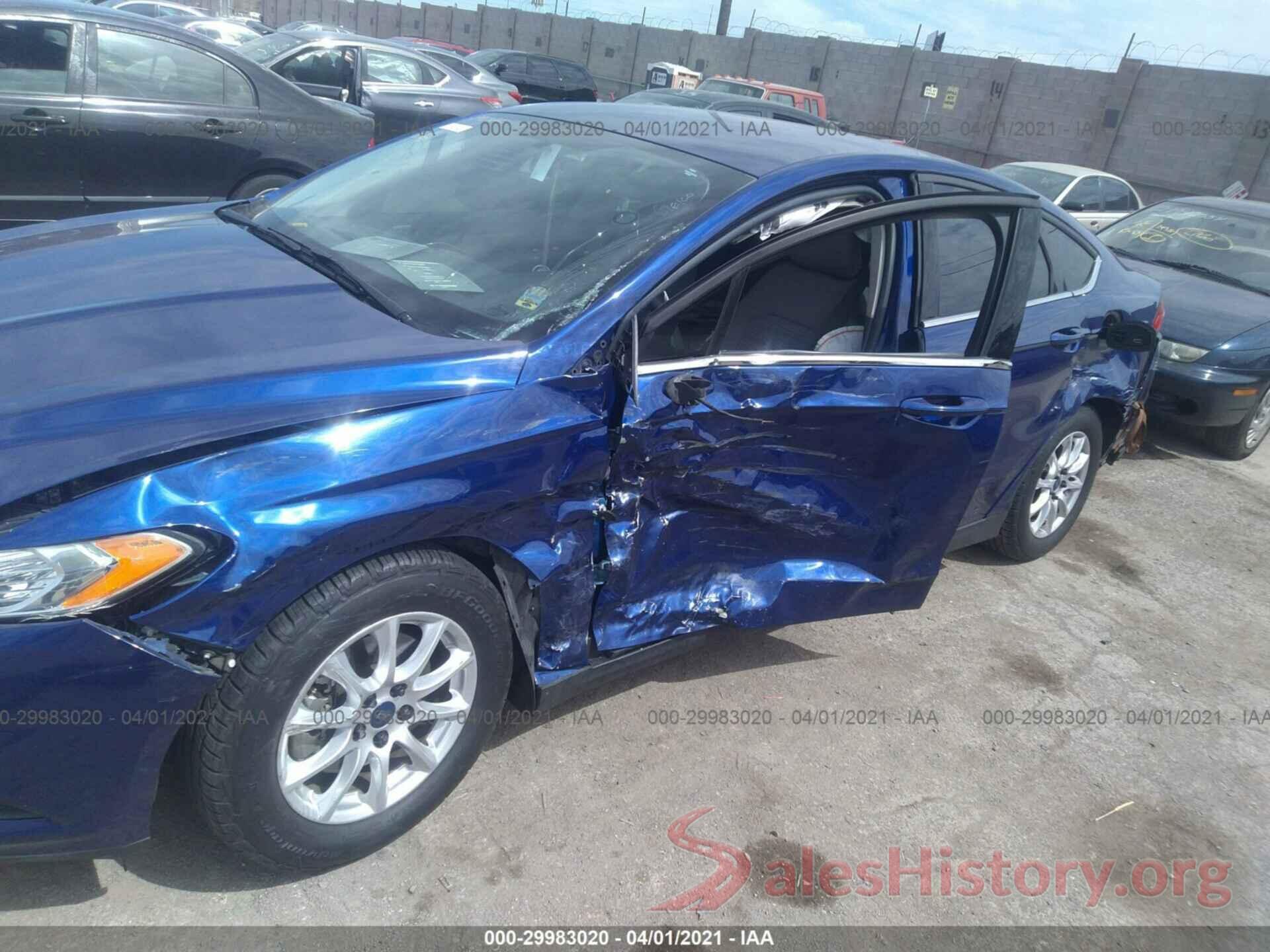 3FA6P0G71GR305290 2016 FORD FUSION