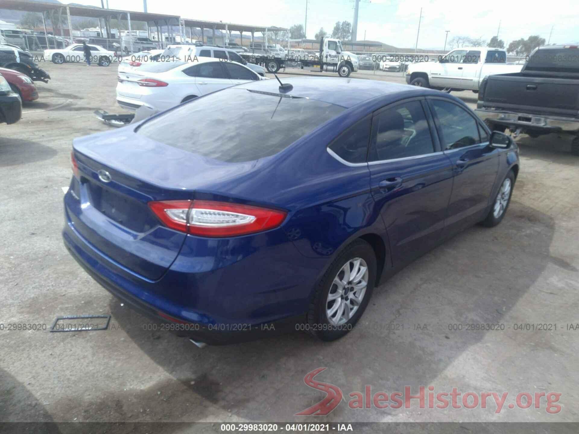 3FA6P0G71GR305290 2016 FORD FUSION