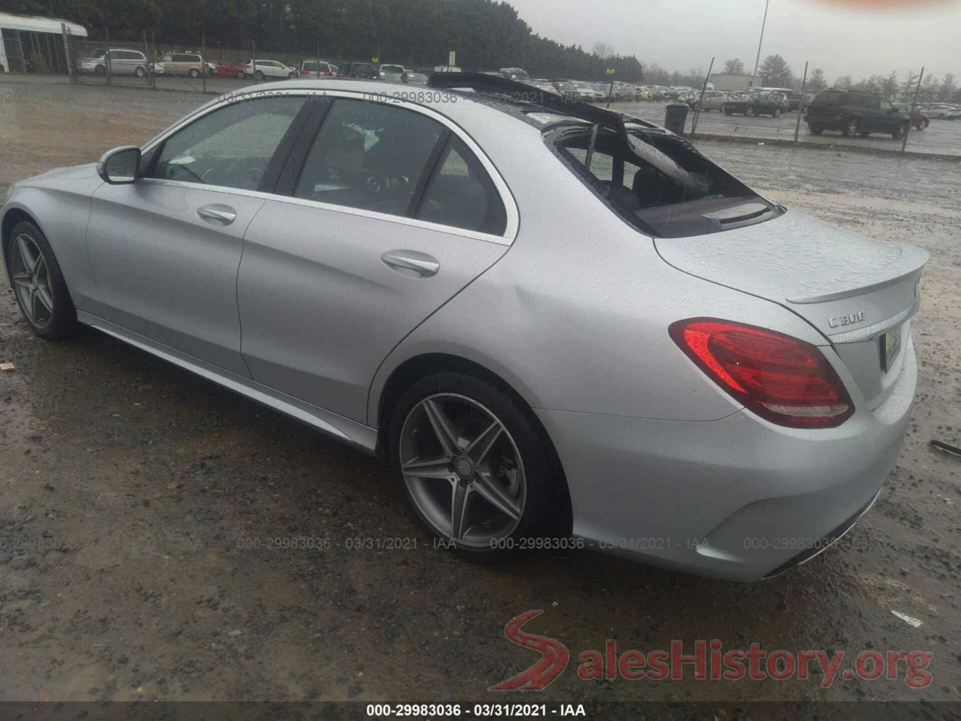 55SWF4KB8GU123103 2016 MERCEDES-BENZ C-CLASS