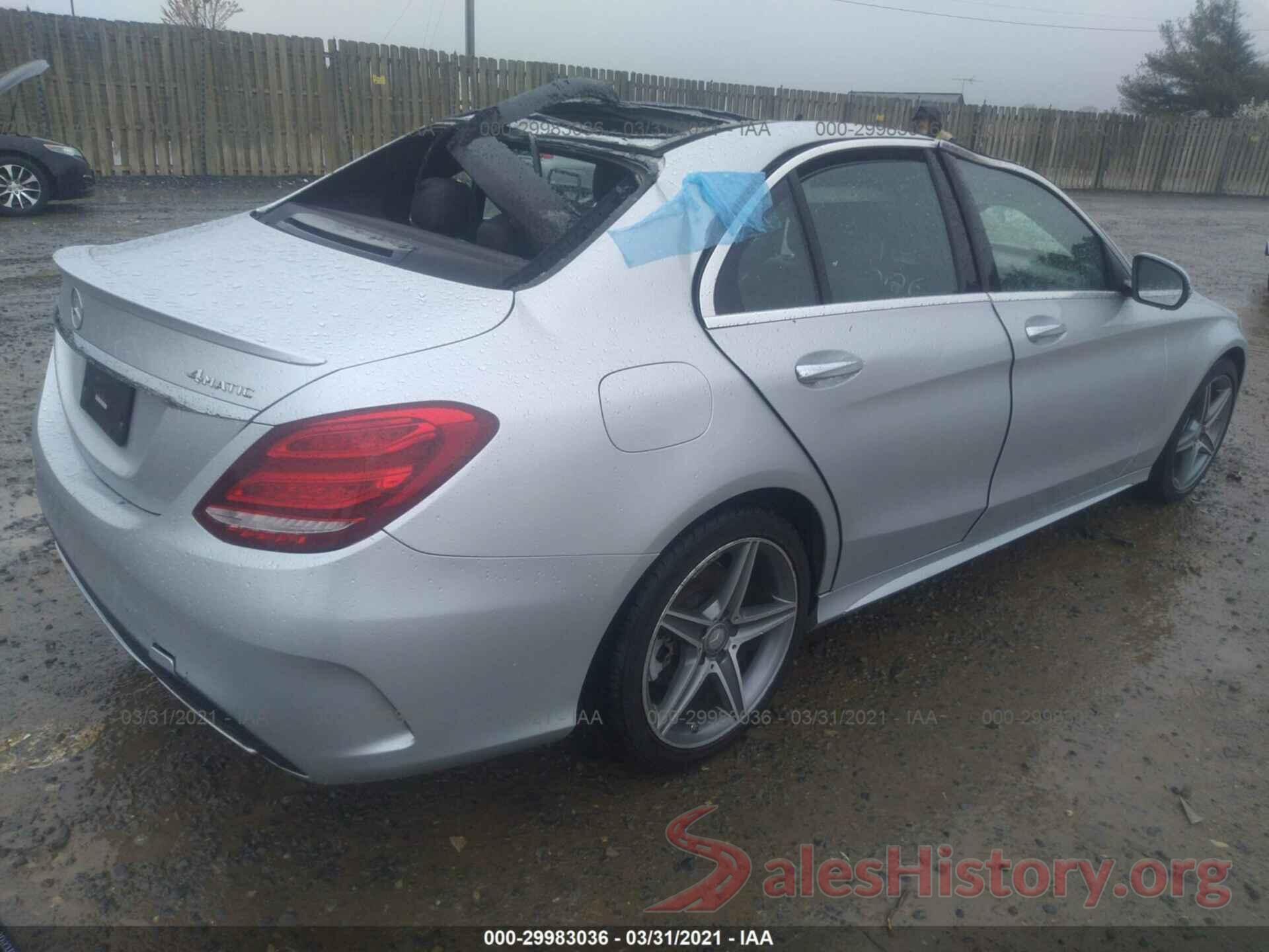 55SWF4KB8GU123103 2016 MERCEDES-BENZ C-CLASS