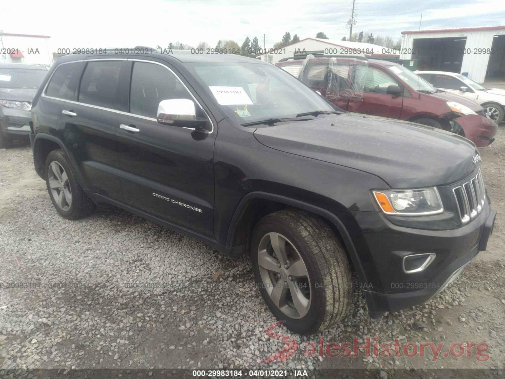 1C4RJFBGXGC316841 2016 JEEP GRAND CHEROKEE