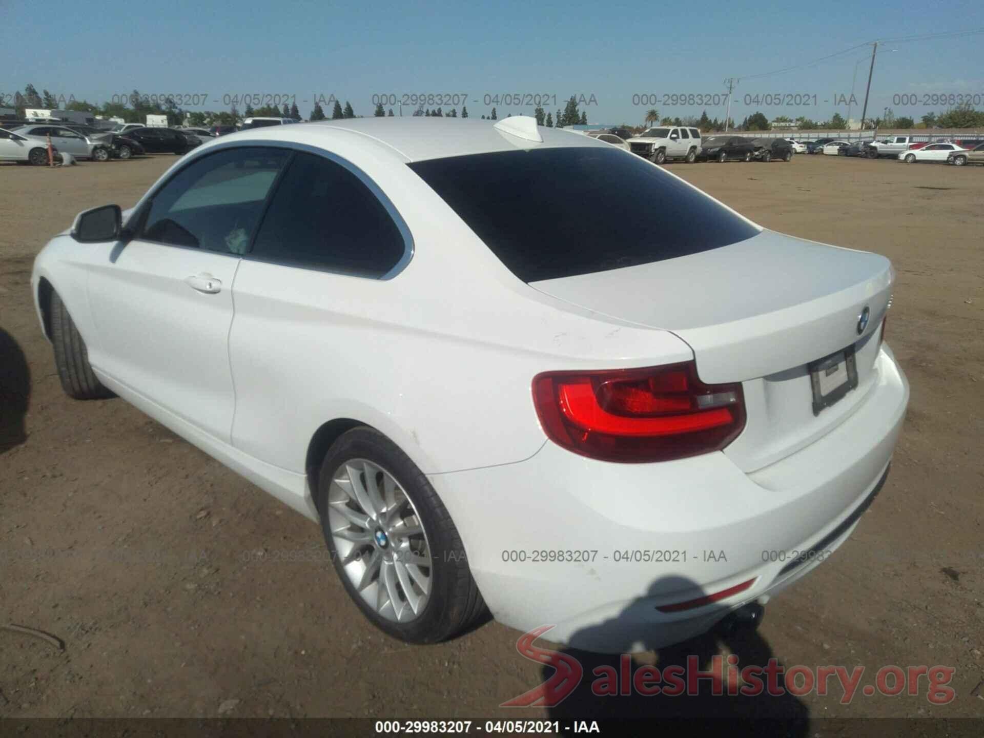 WBA1F9C50GV545494 2016 BMW 2 SERIES