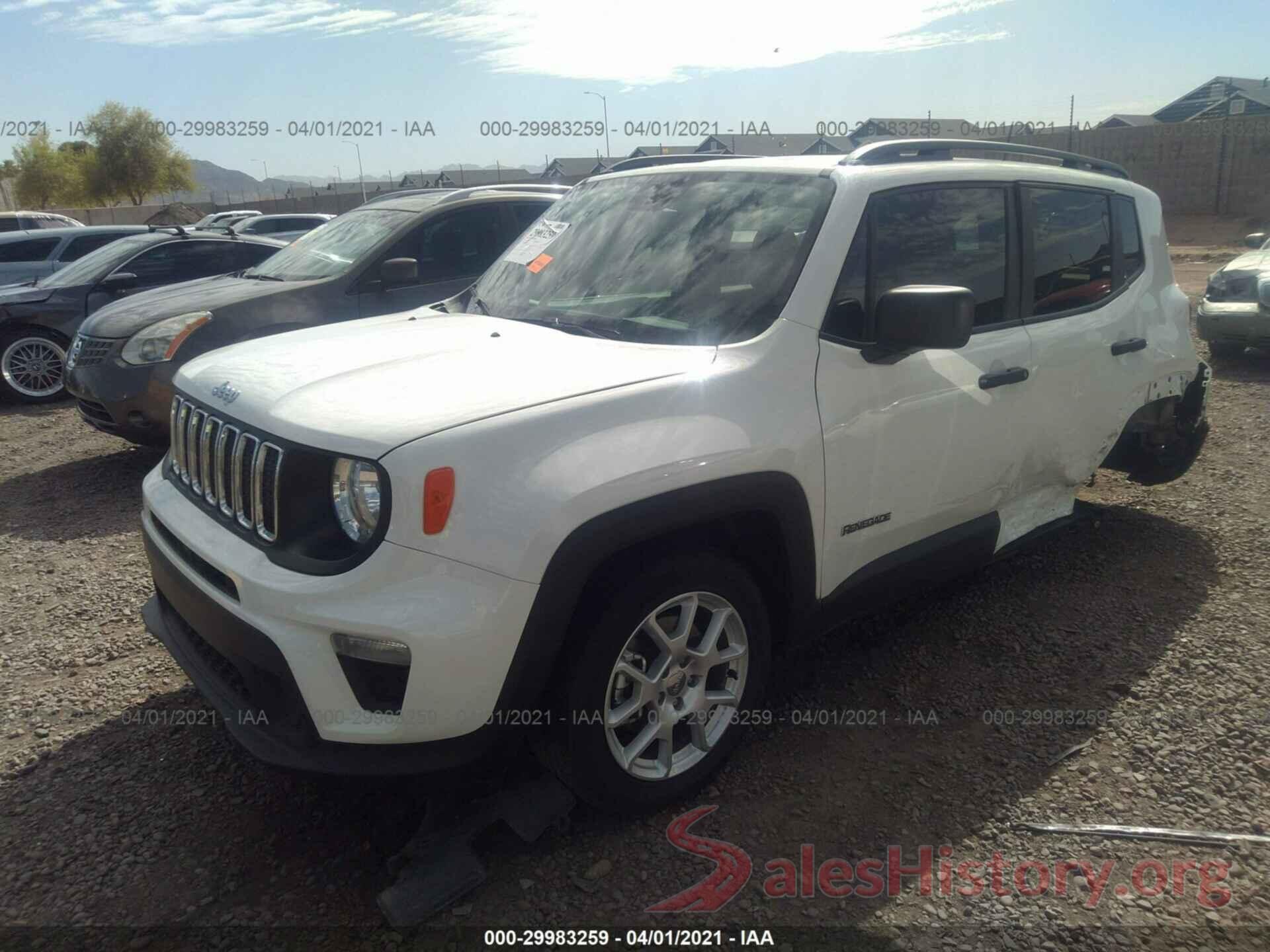 ZACNJAAB1KPK45344 2019 JEEP RENEGADE