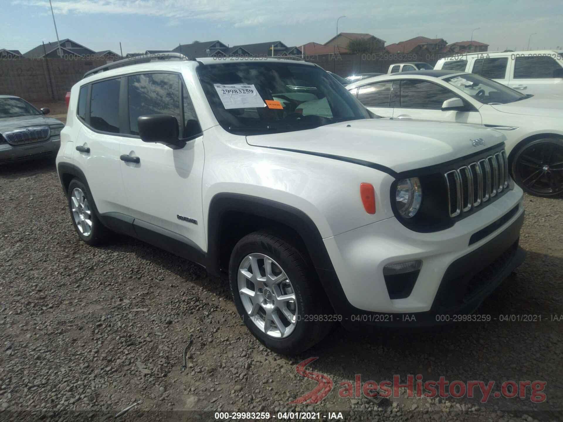 ZACNJAAB1KPK45344 2019 JEEP RENEGADE