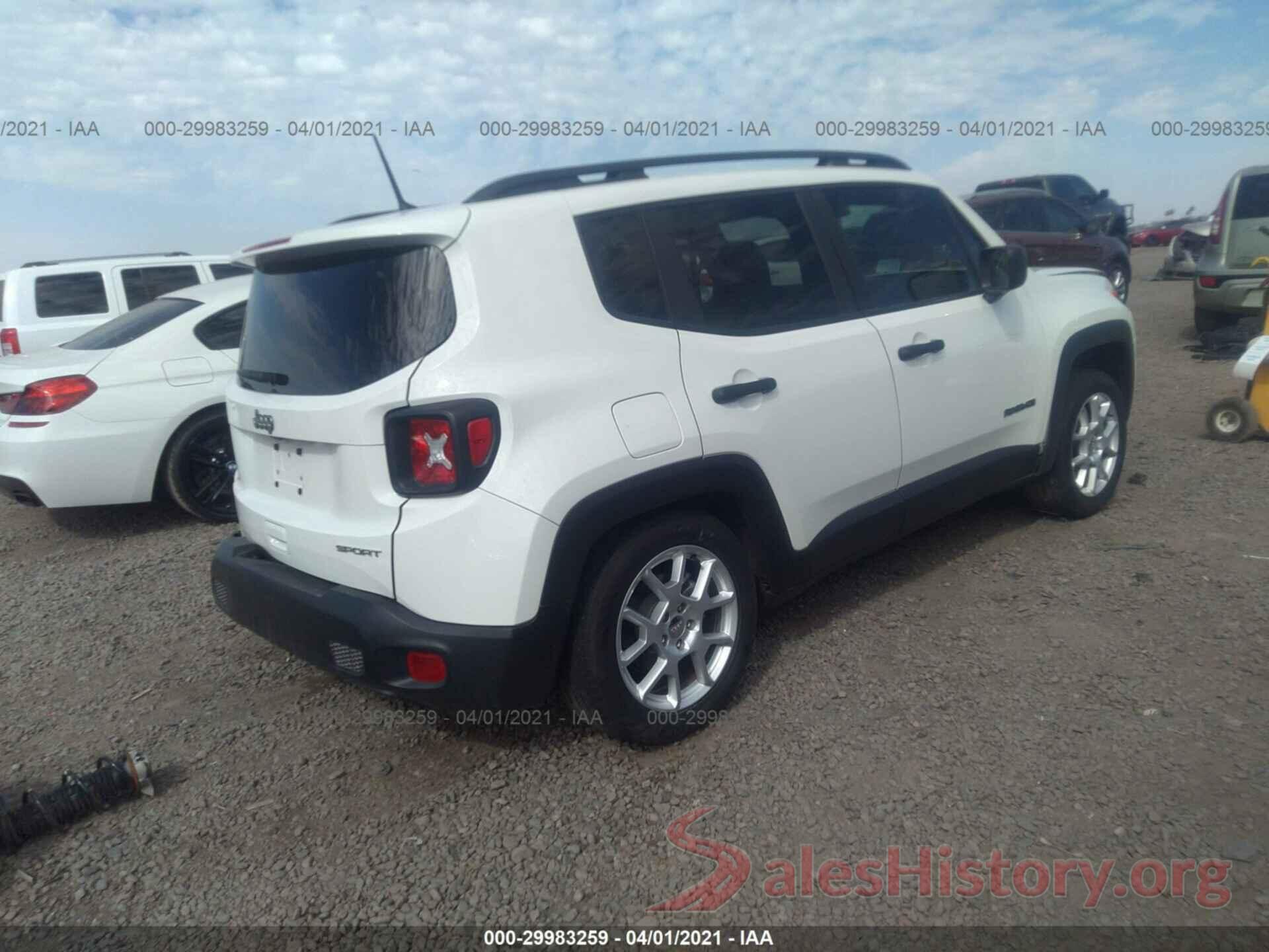 ZACNJAAB1KPK45344 2019 JEEP RENEGADE