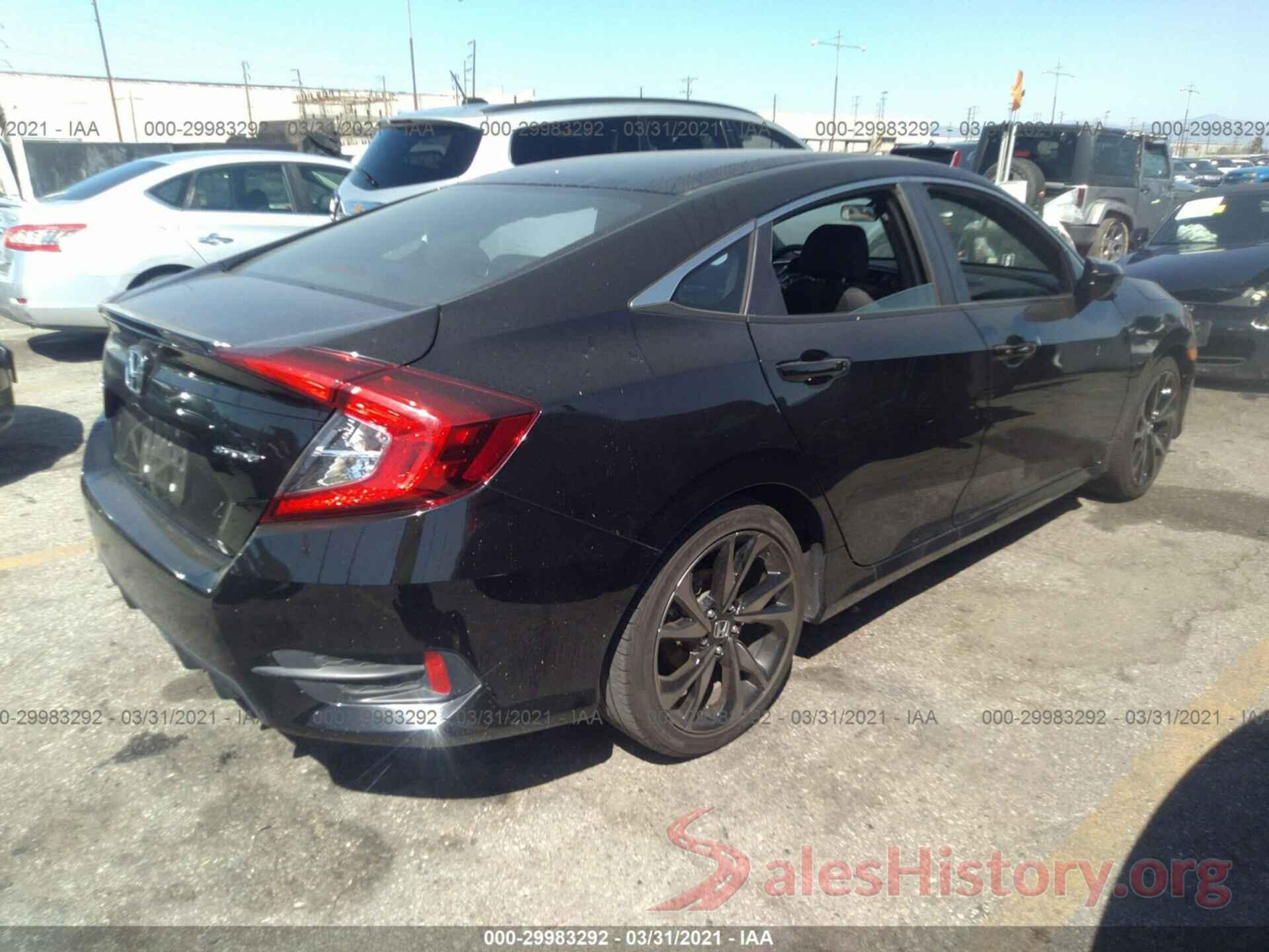 2HGFC2F83KH532207 2019 HONDA CIVIC SEDAN