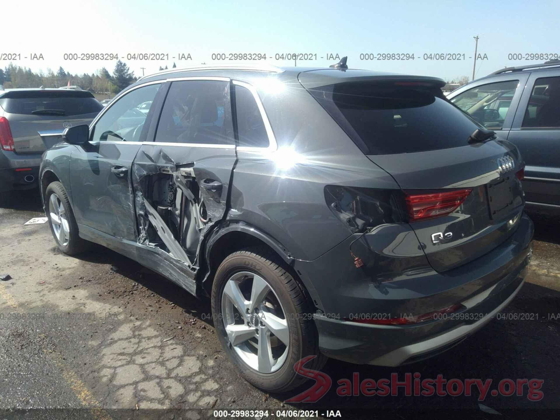 WA1AECF30K1075510 2019 AUDI Q3