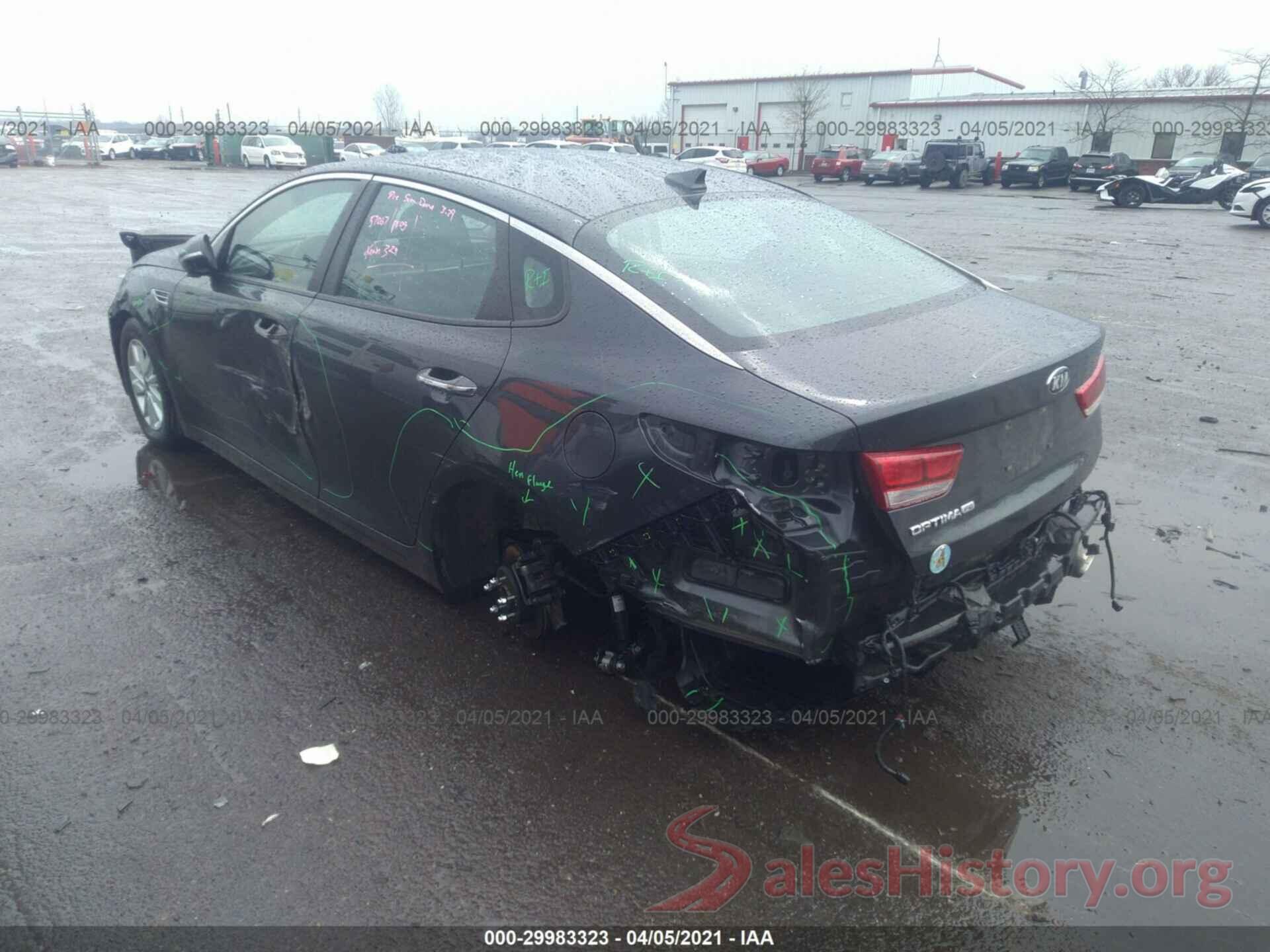 KNAGT4L38J5219325 2018 KIA OPTIMA