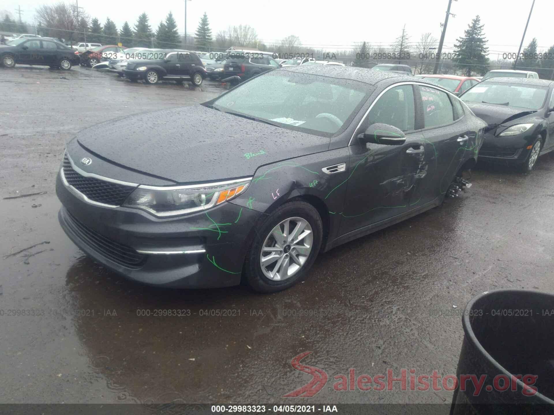 KNAGT4L38J5219325 2018 KIA OPTIMA