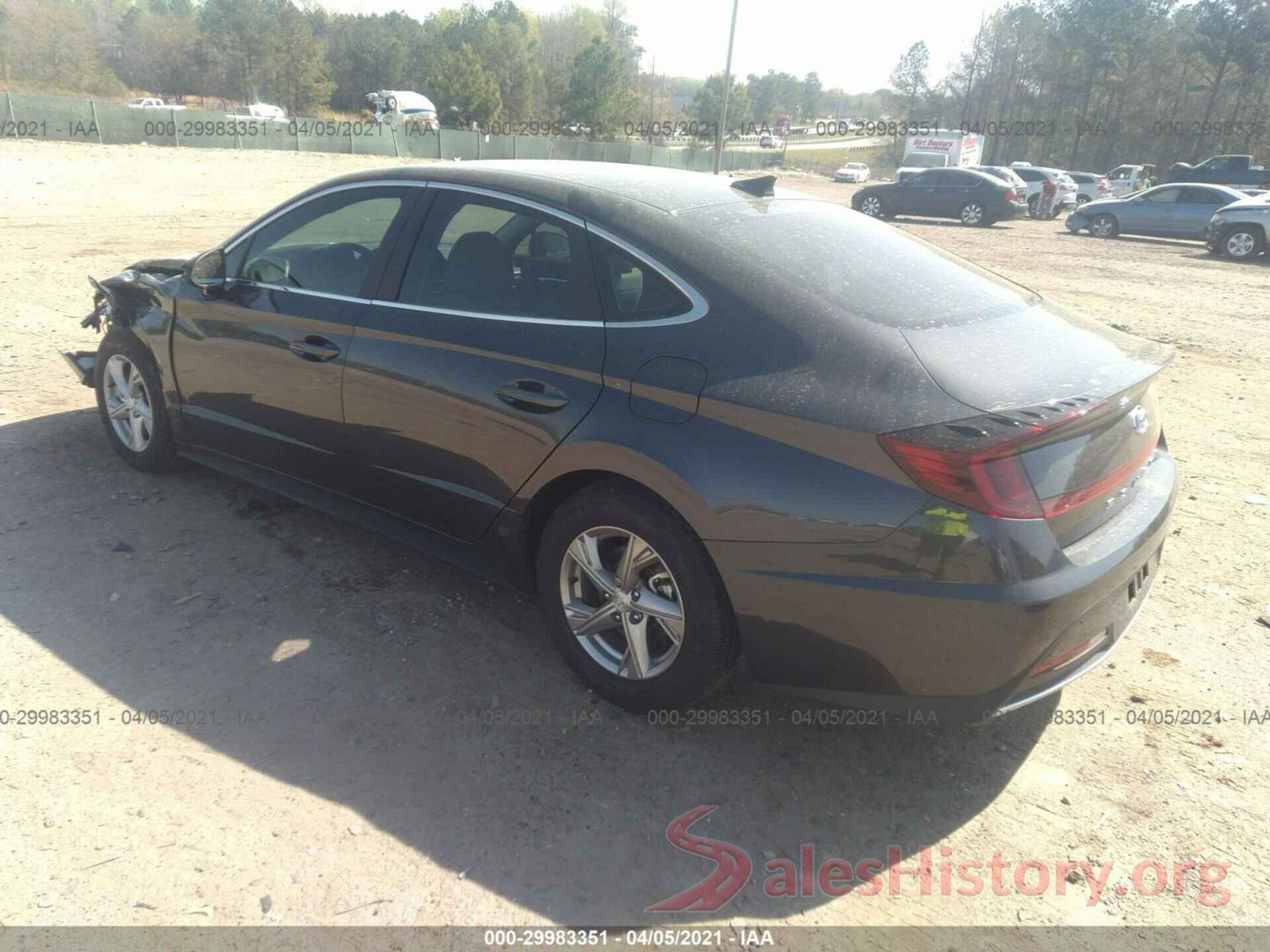 5NPEG4JAXMH075250 2021 HYUNDAI SONATA