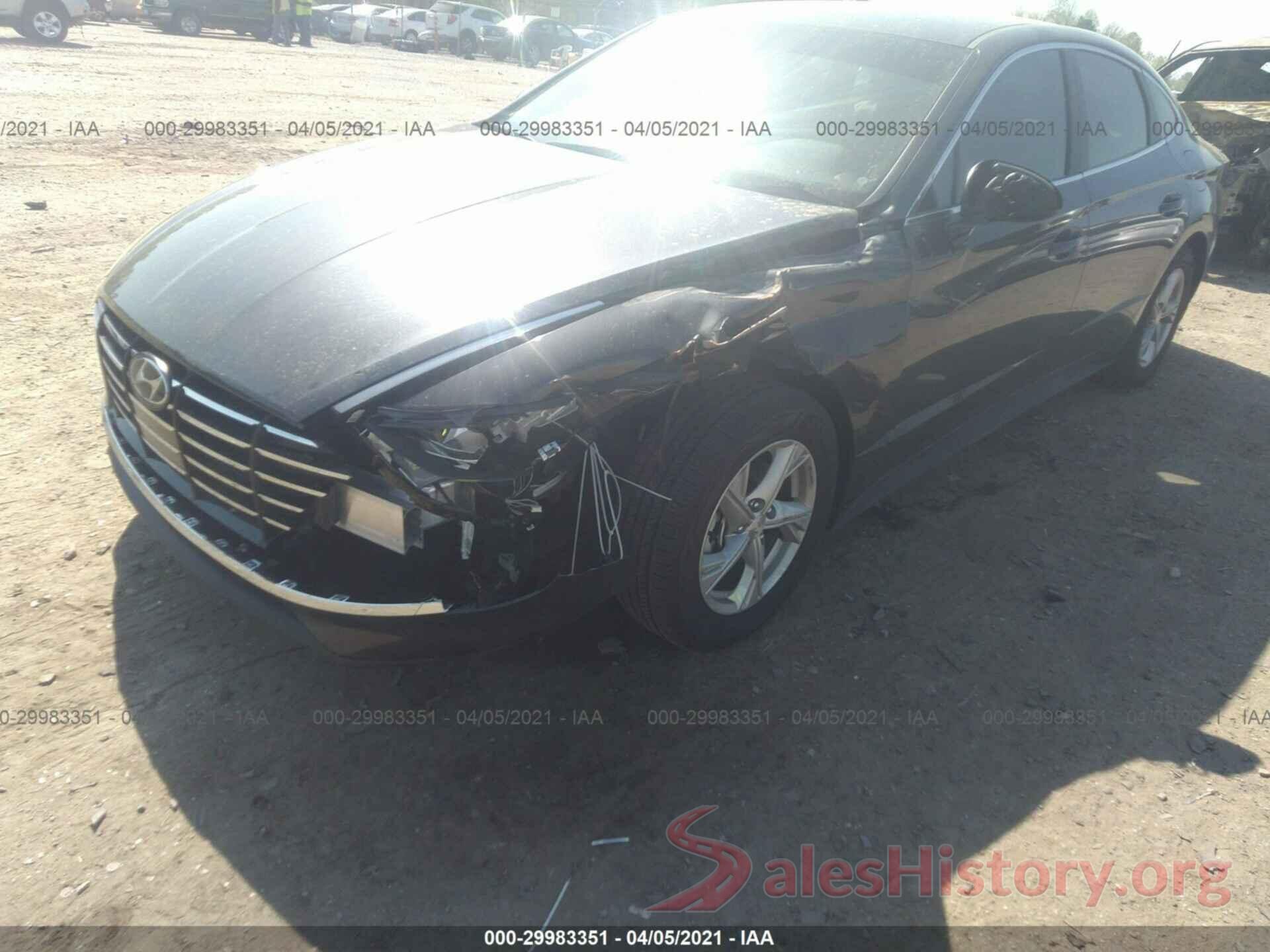 5NPEG4JAXMH075250 2021 HYUNDAI SONATA