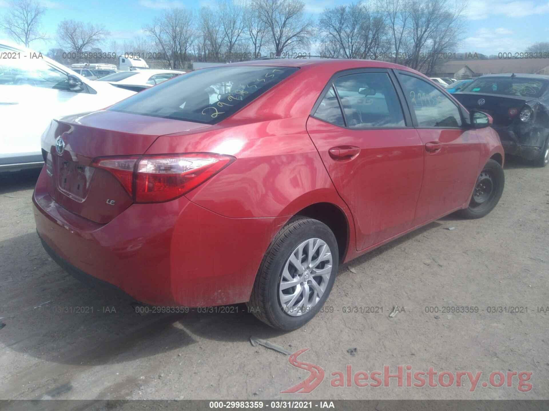 2T1BURHE8JC982885 2018 TOYOTA COROLLA