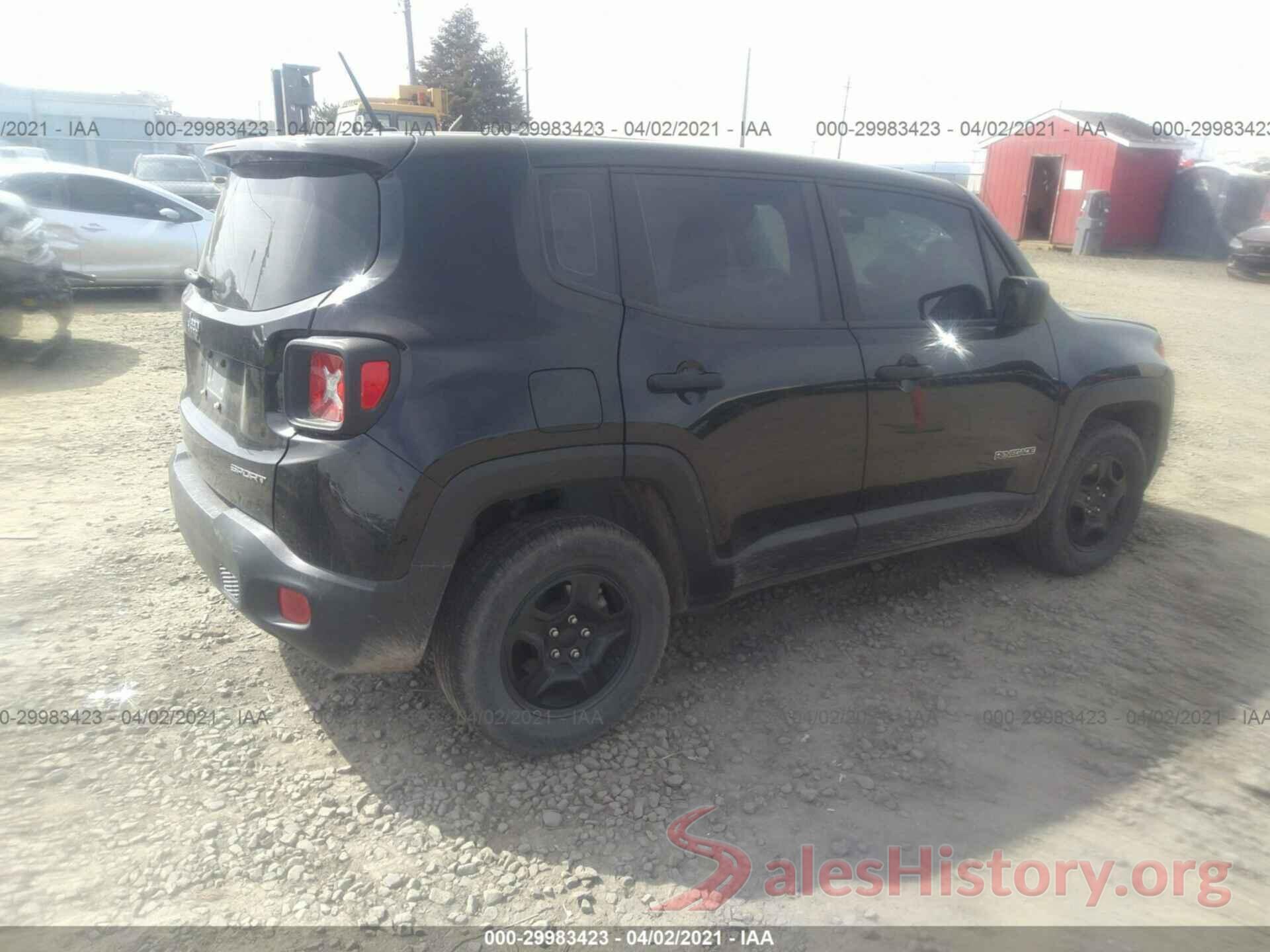 ZACCJBAW4GPC66070 2016 JEEP RENEGADE