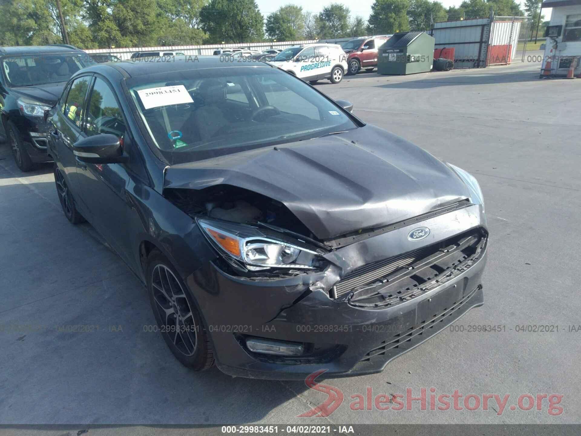 1FADP3H2XHL210173 2017 FORD FOCUS