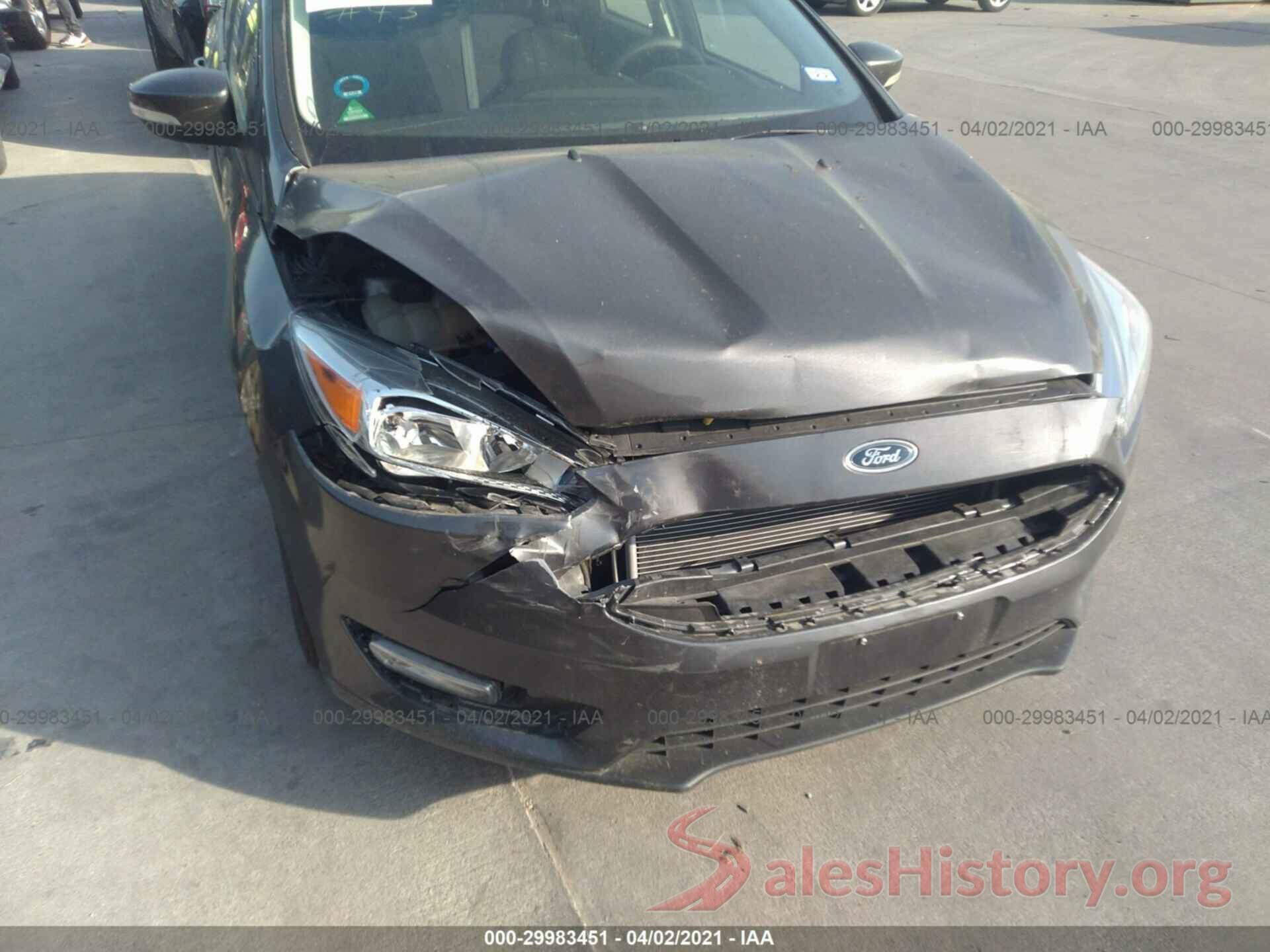 1FADP3H2XHL210173 2017 FORD FOCUS