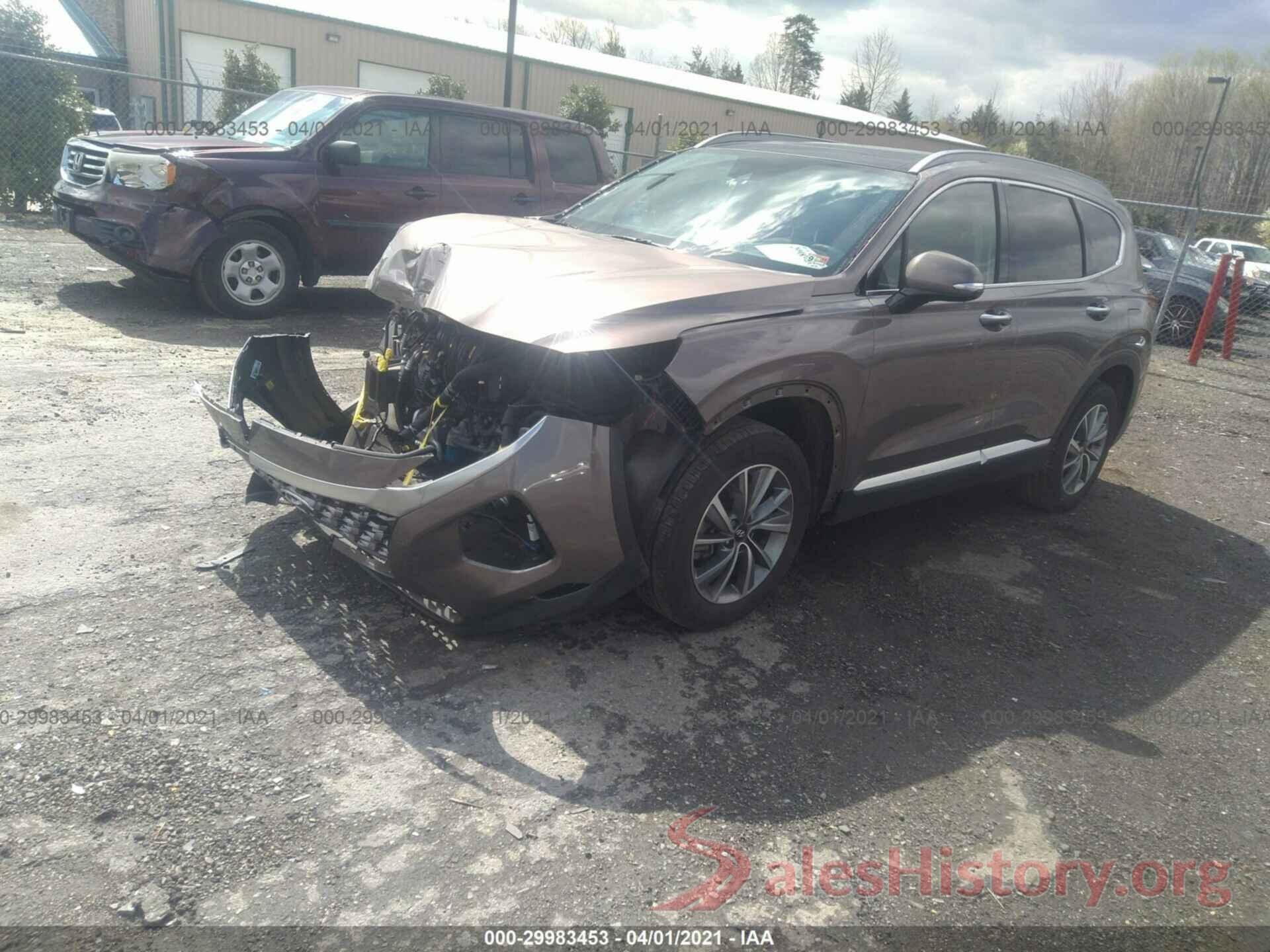 5NMS53AD3KH135781 2019 HYUNDAI SANTA FE