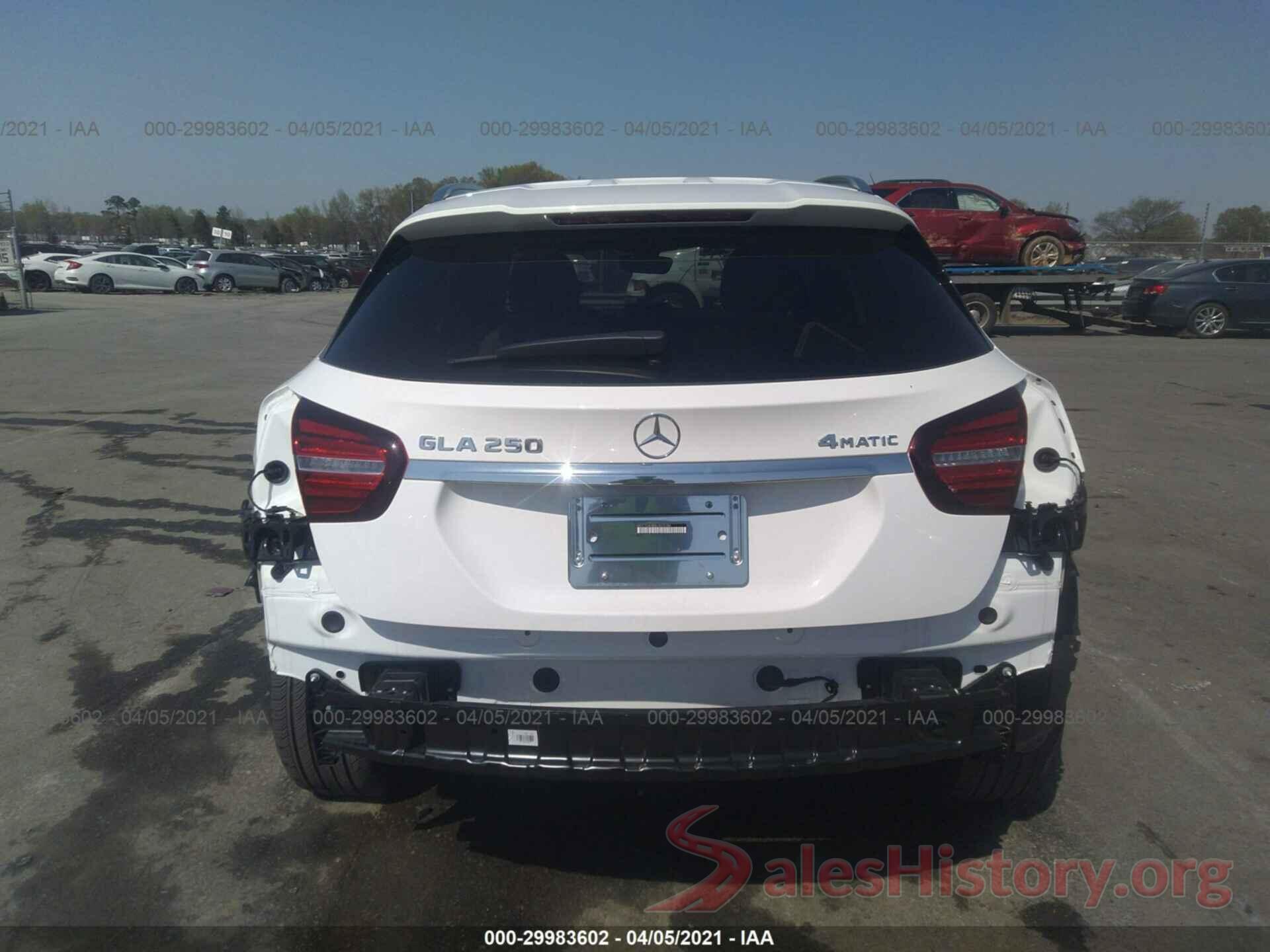 WDCTG4GB0LU025186 2020 MERCEDES-BENZ GLA