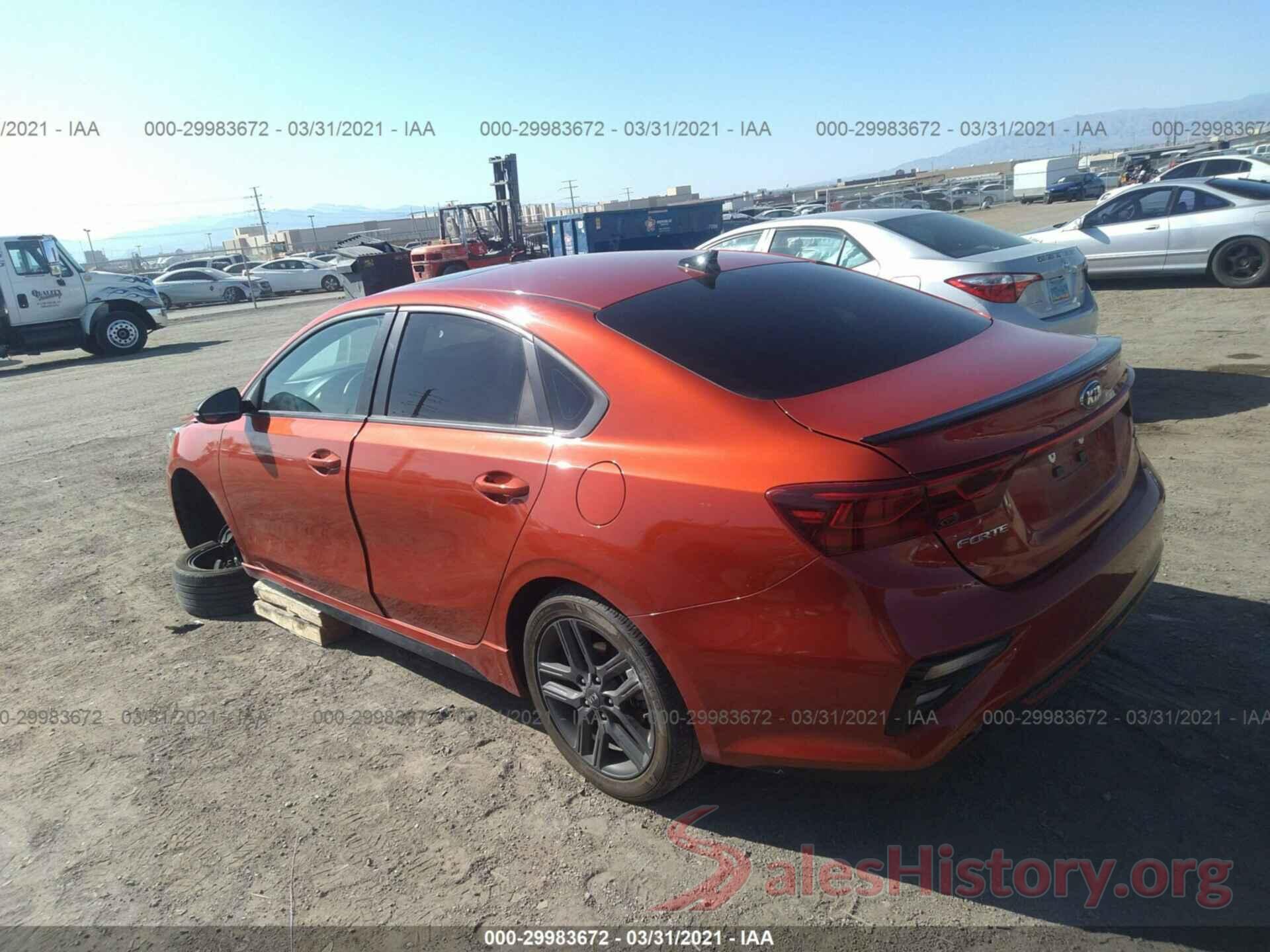 3KPF34AD5LE139644 2020 KIA FORTE