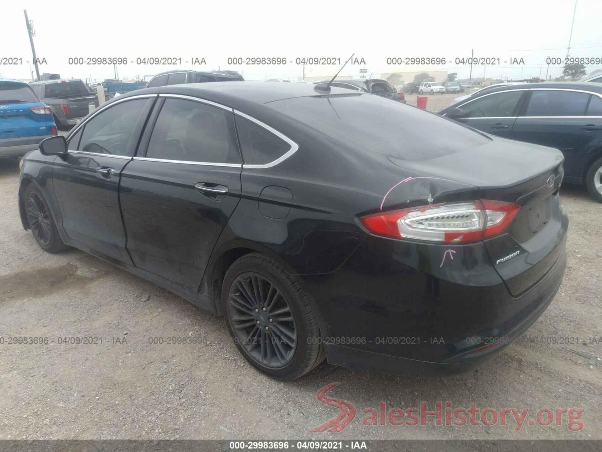 3FA6P0HD4GR382272 2016 FORD FUSION