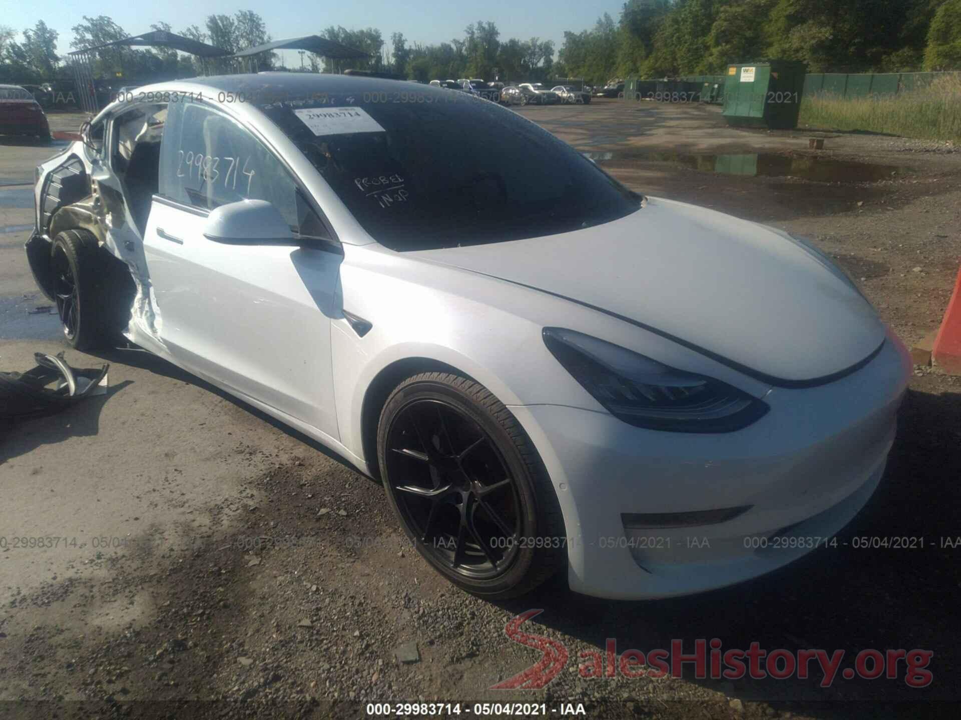 5YJ3E1EB2JF064140 2018 TESLA MODEL 3