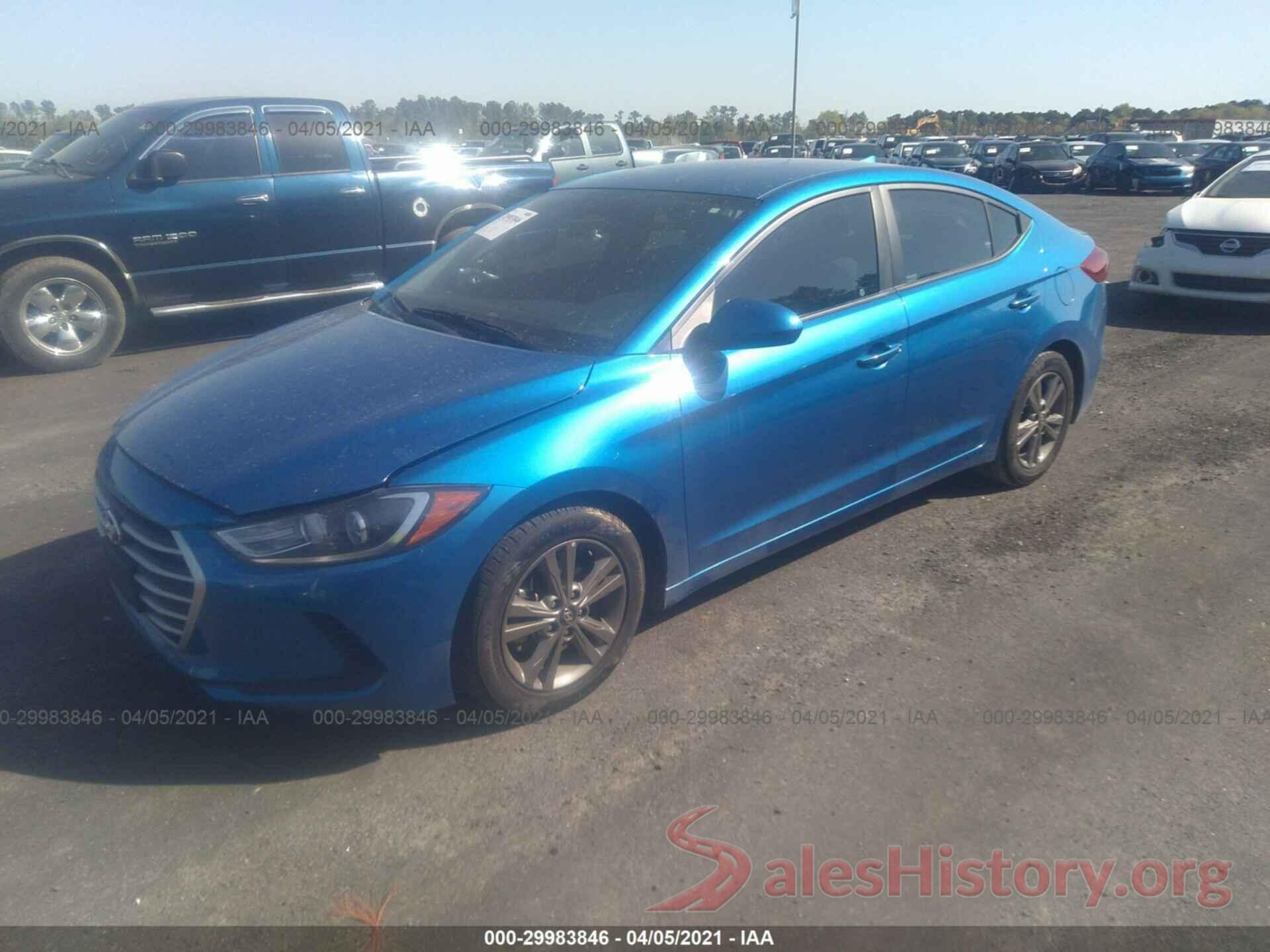 5NPD84LFXJH313238 2018 HYUNDAI ELANTRA