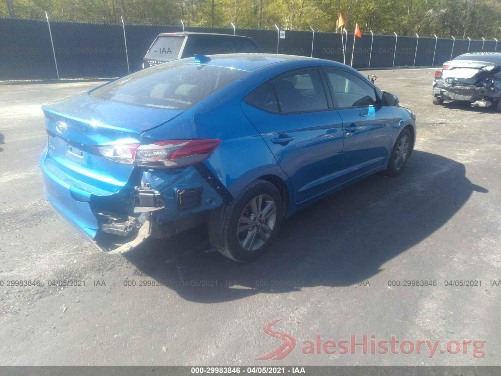 5NPD84LFXJH313238 2018 HYUNDAI ELANTRA