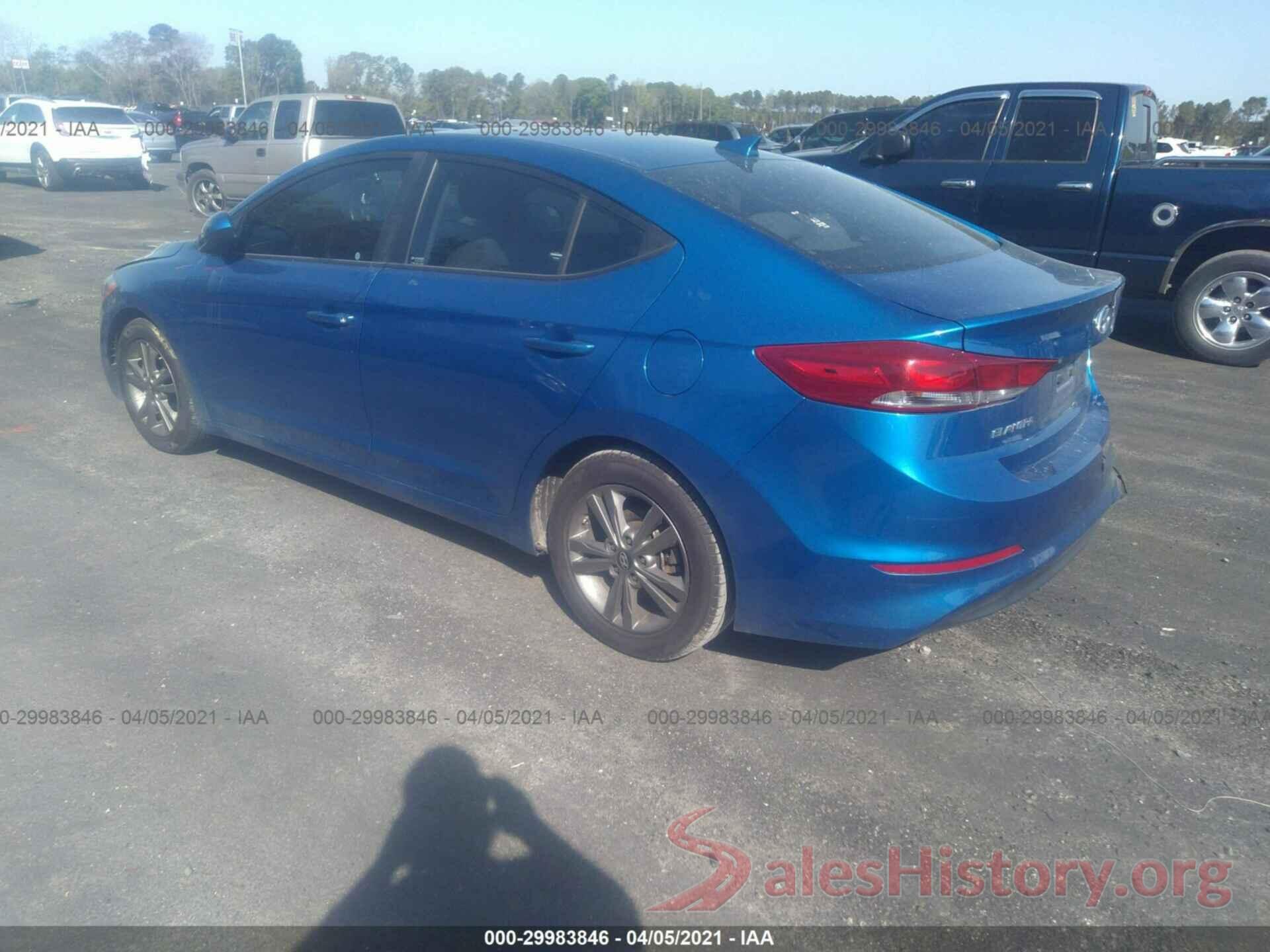 5NPD84LFXJH313238 2018 HYUNDAI ELANTRA