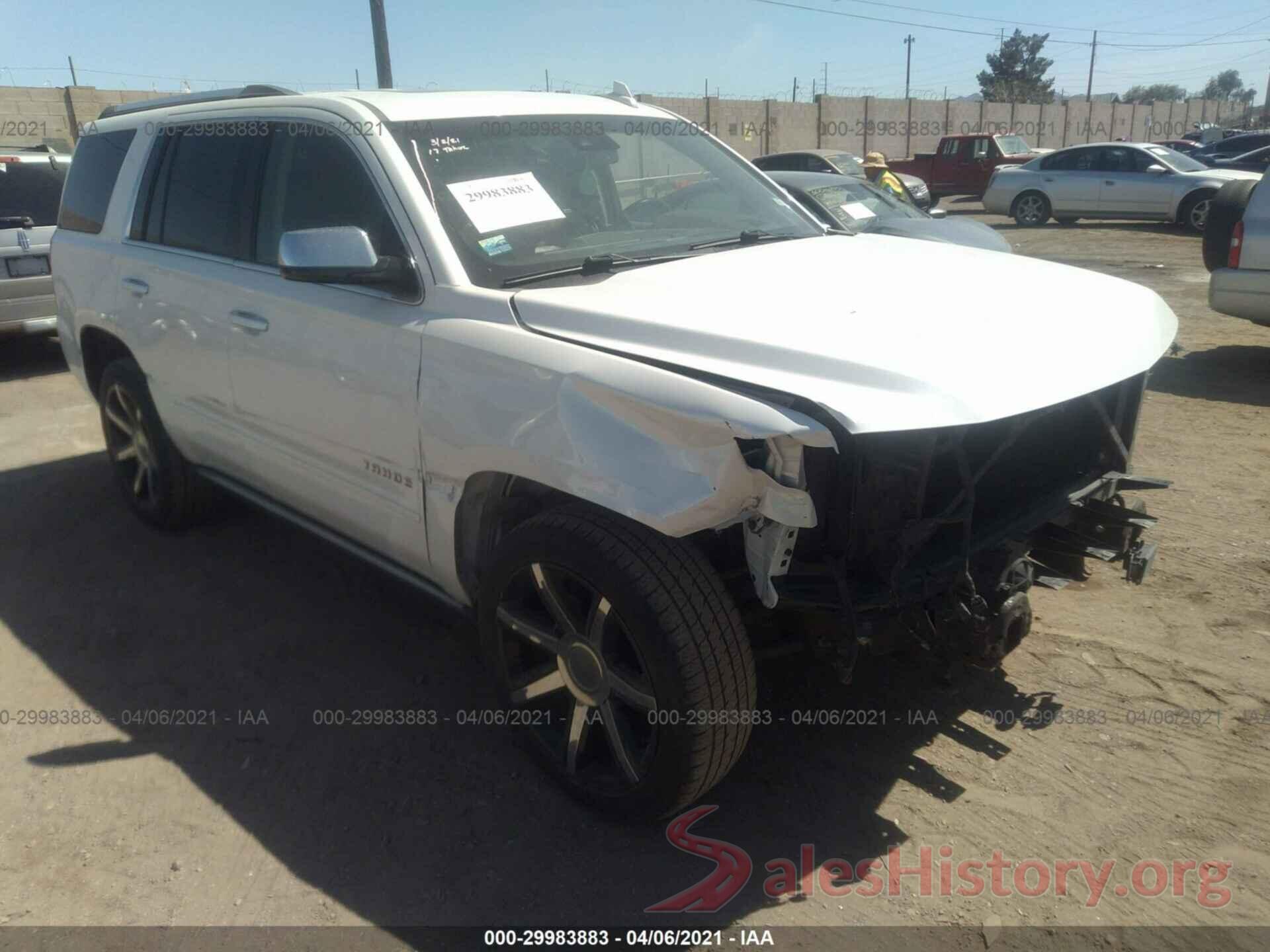 1GNSCCKC1HR378433 2017 CHEVROLET TAHOE