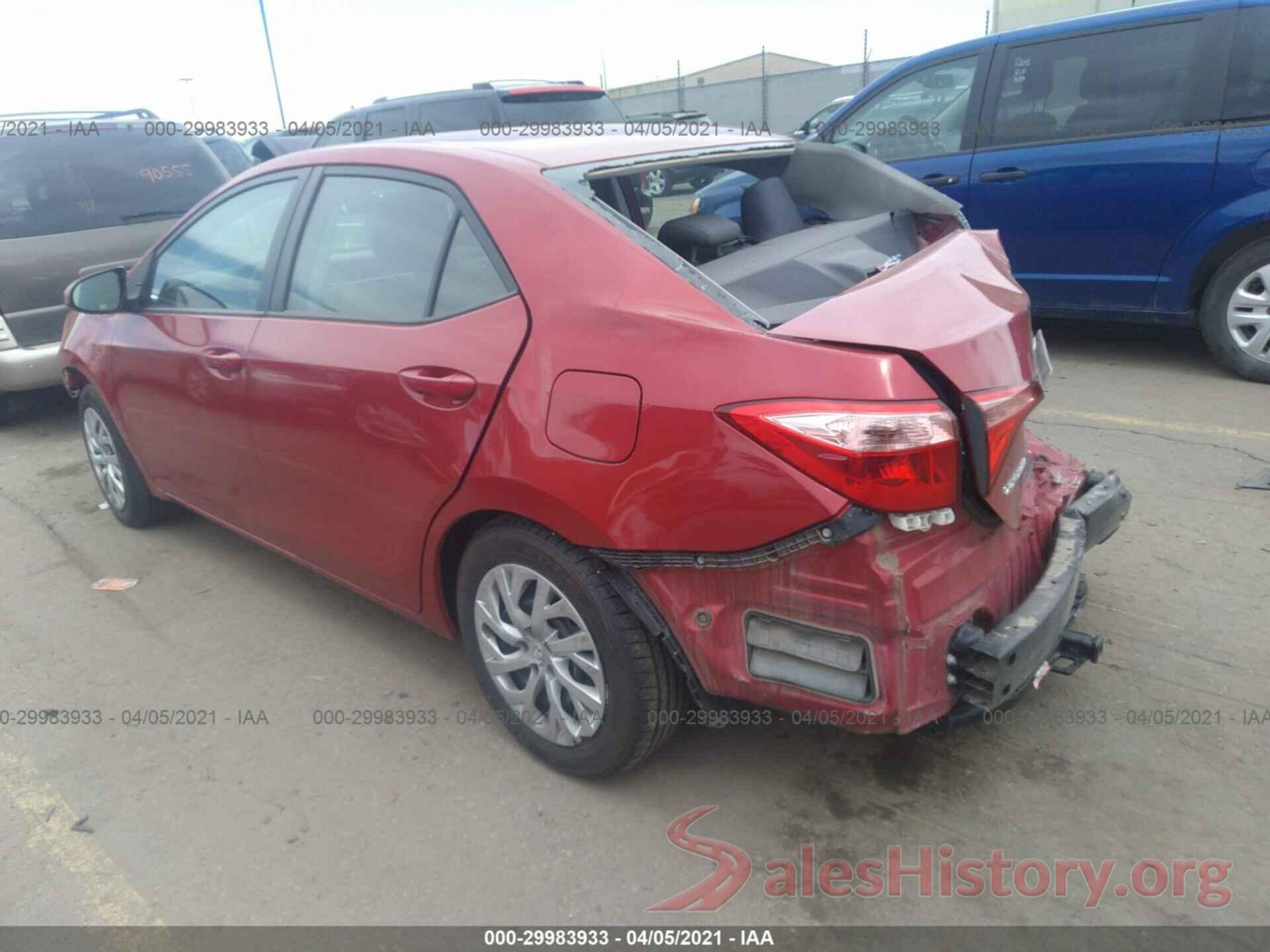 5YFBURHE5HP662143 2017 TOYOTA COROLLA