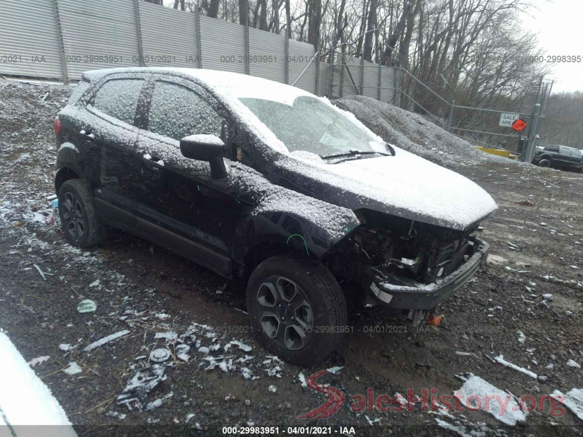 MAJ6S3FLXLC368413 2020 FORD ECOSPORT