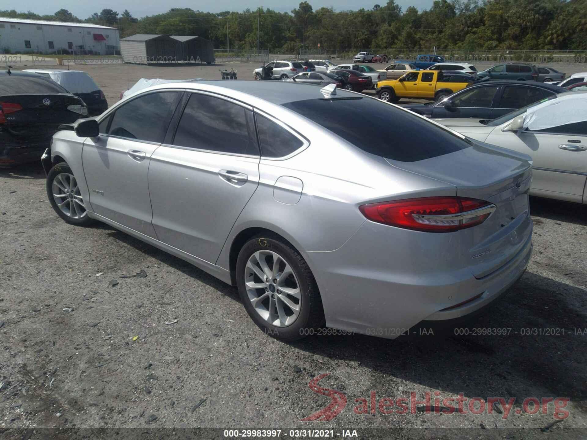 3FA6P0MU3KR140975 2019 FORD FUSION HYBRID