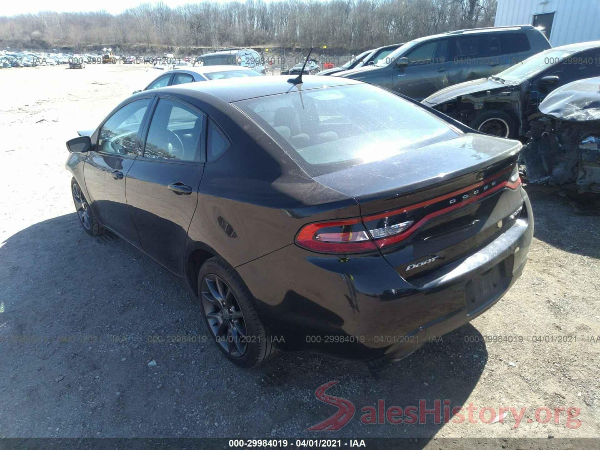 1C3CDFBB3GD507677 2016 DODGE DART