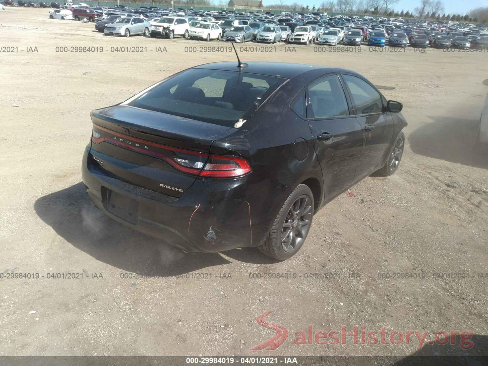 1C3CDFBB3GD507677 2016 DODGE DART