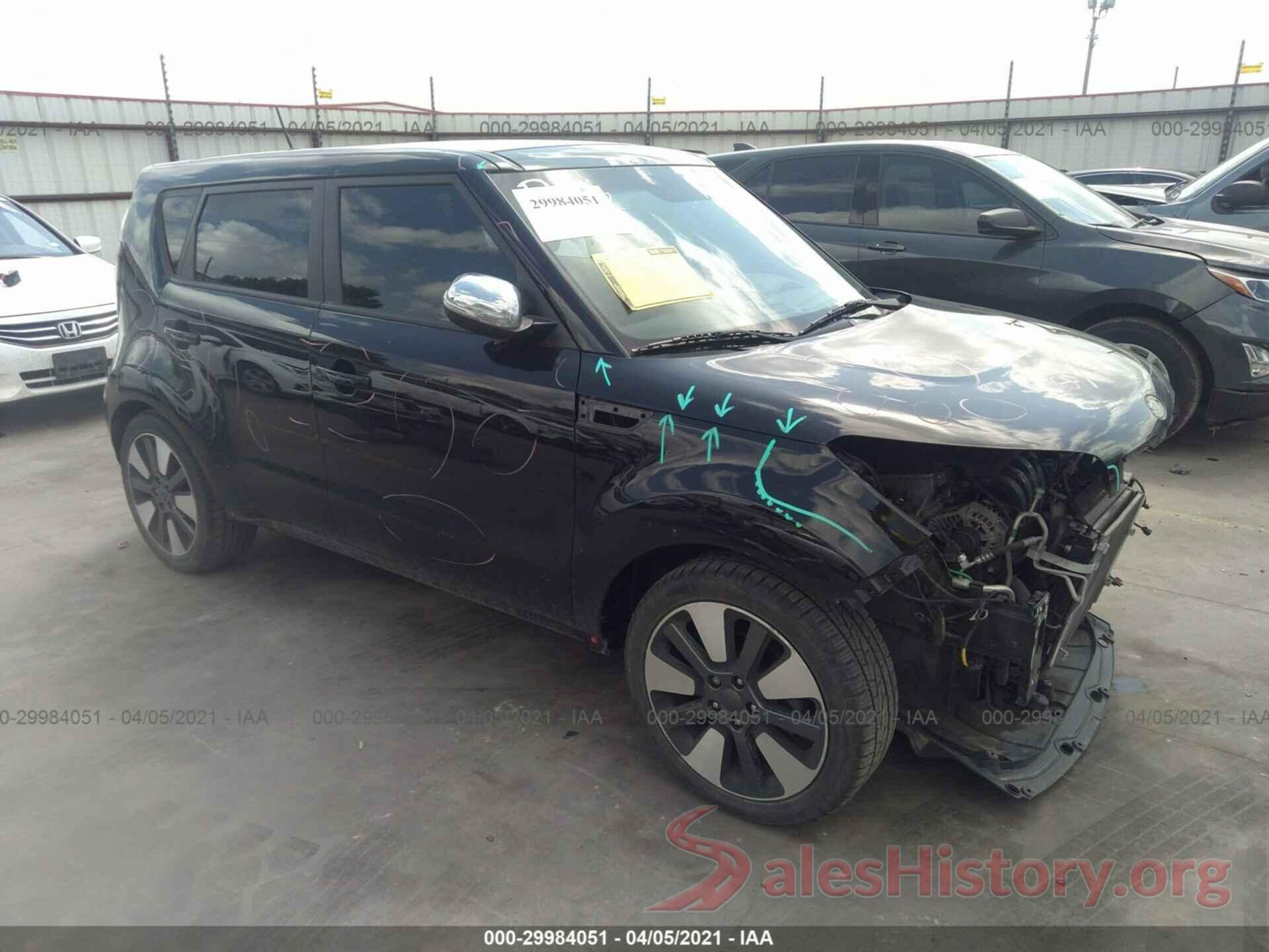 4T1BF1FK5HU393077 2014 KIA SOUL