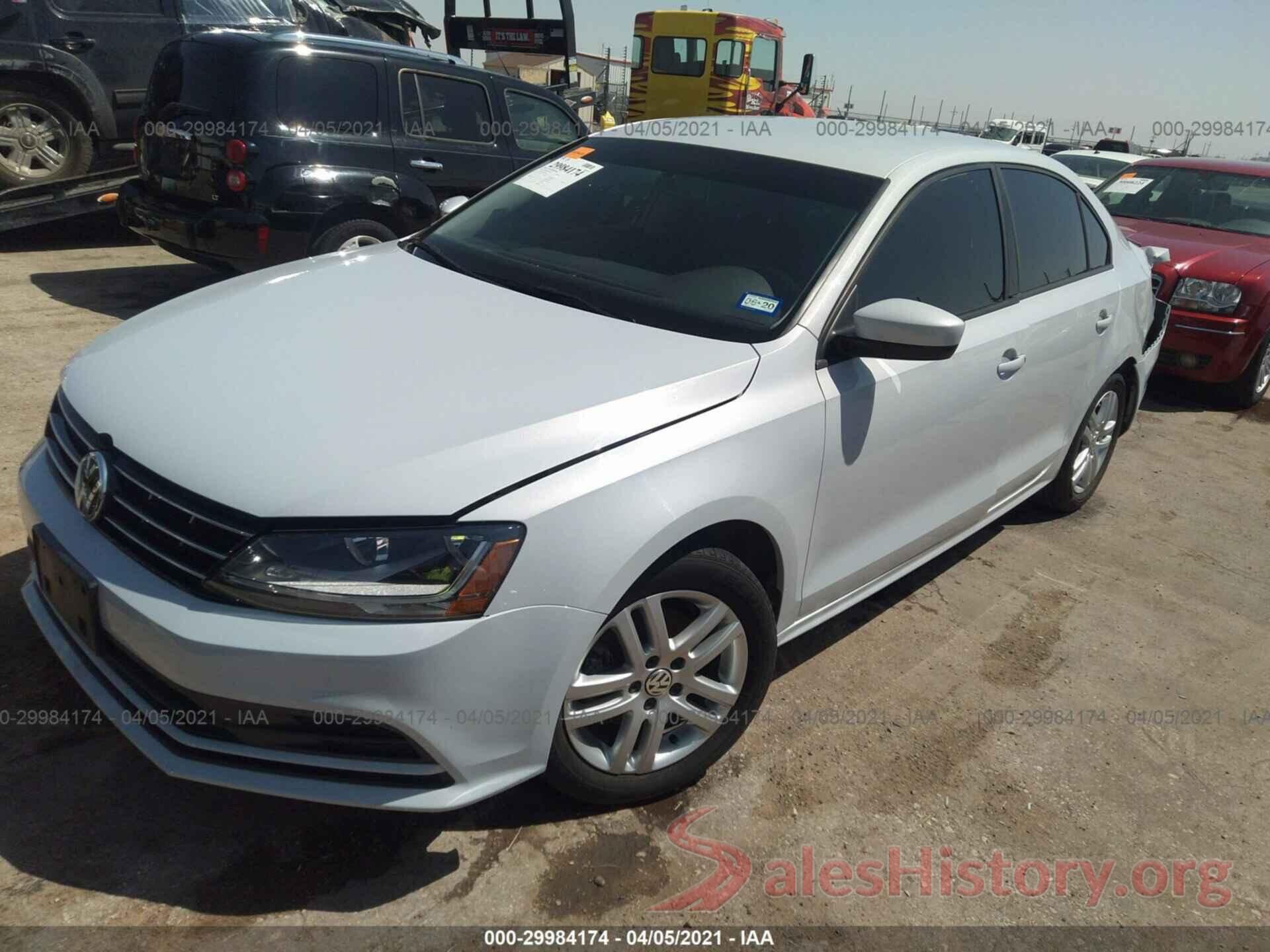 3VW167AJ0JM203842 2018 VOLKSWAGEN JETTA