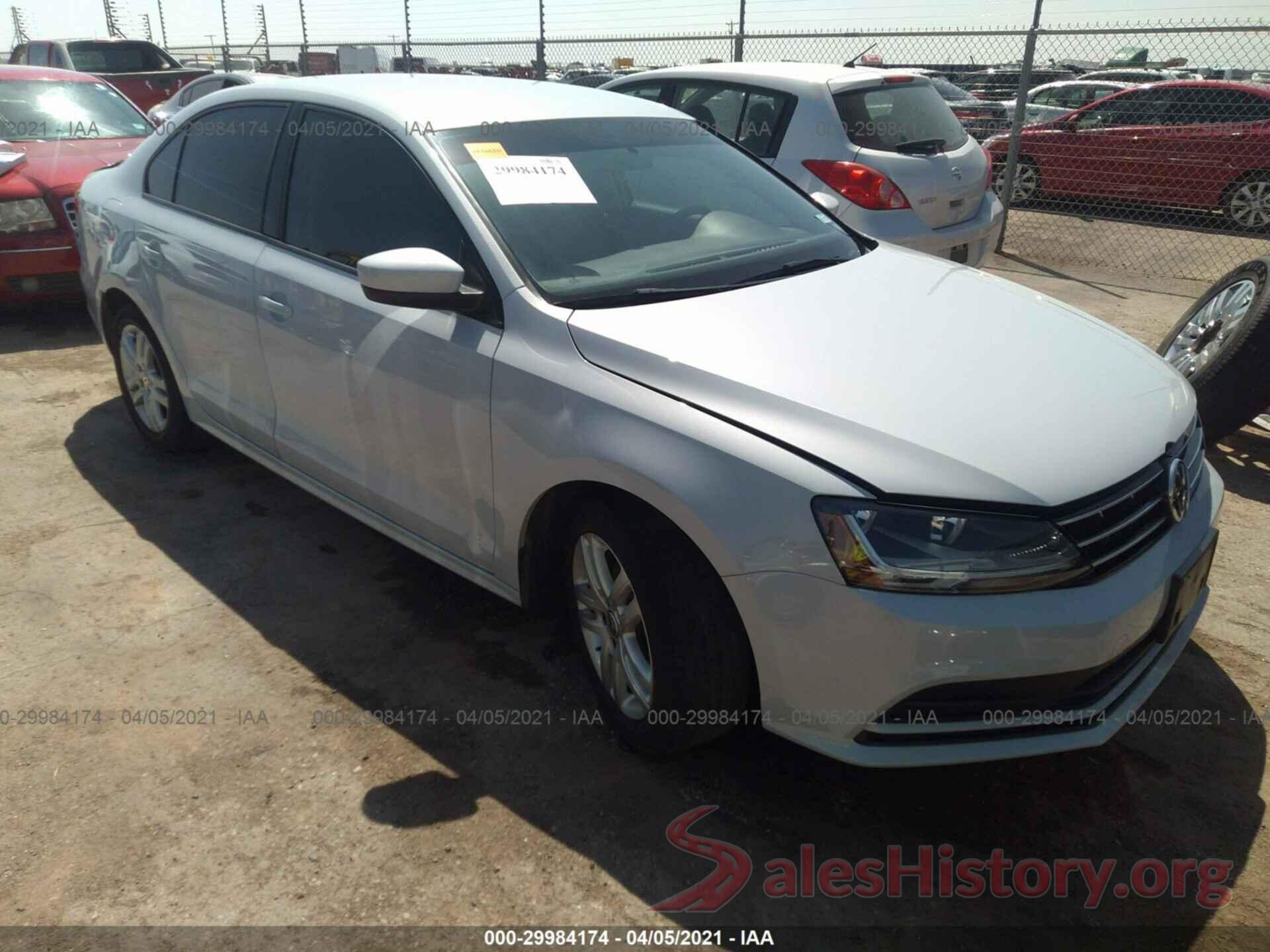 3VW167AJ0JM203842 2018 VOLKSWAGEN JETTA