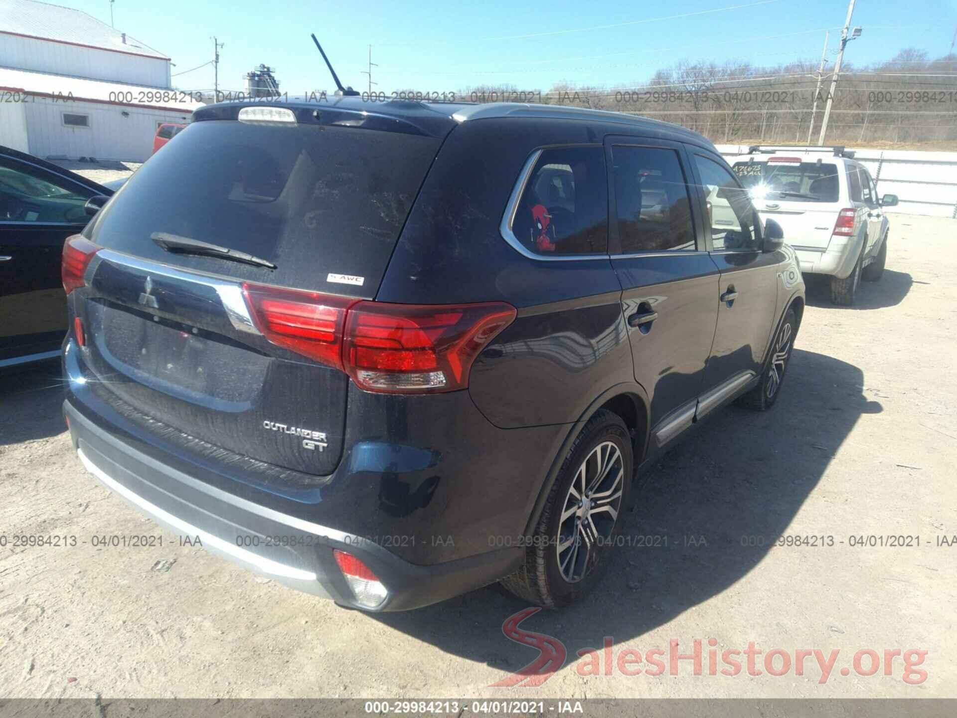 JA4JZ4AXXGZ052197 2016 MITSUBISHI OUTLANDER