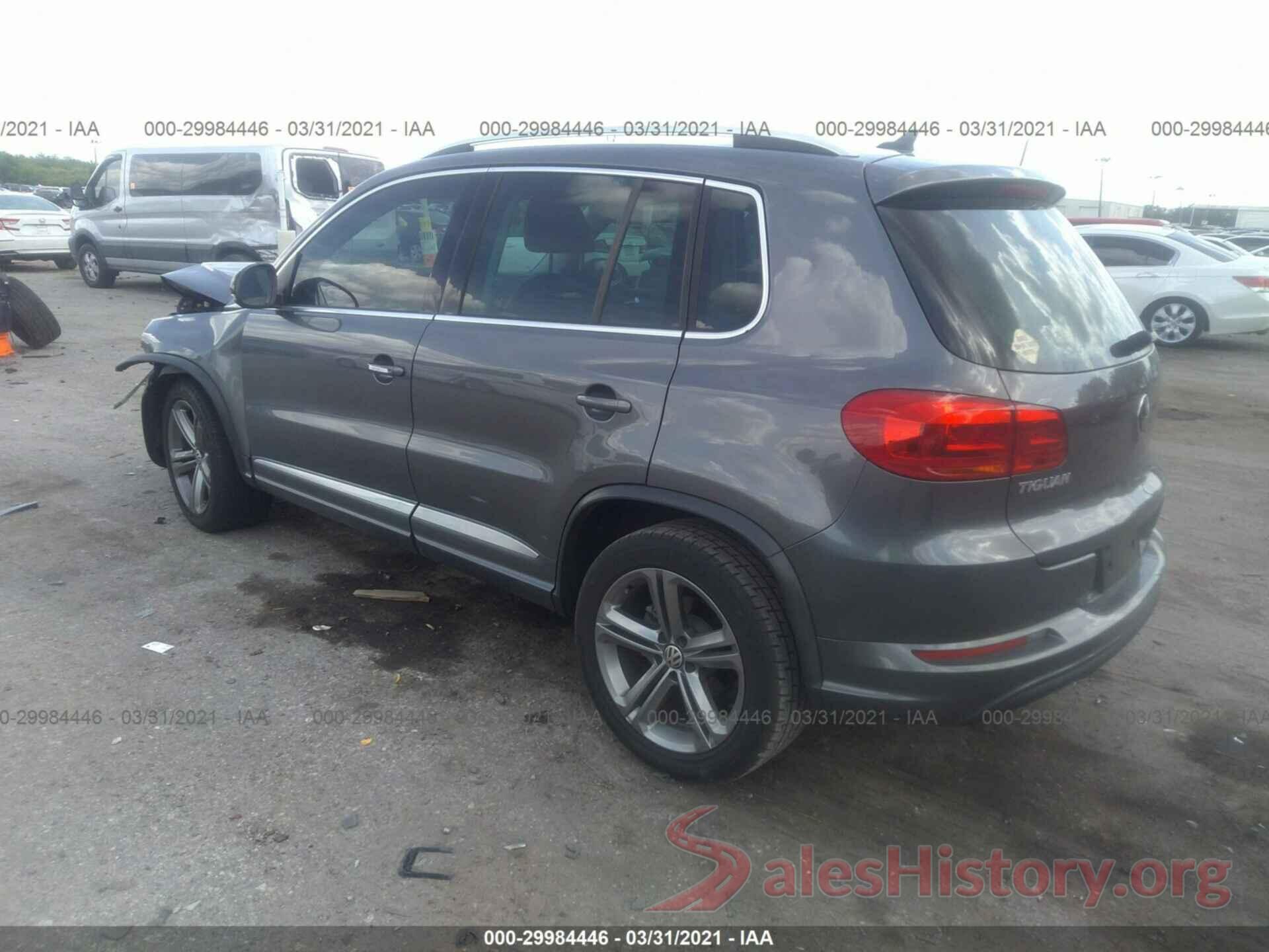 WVGTV7AX8HK017367 2017 VOLKSWAGEN TIGUAN