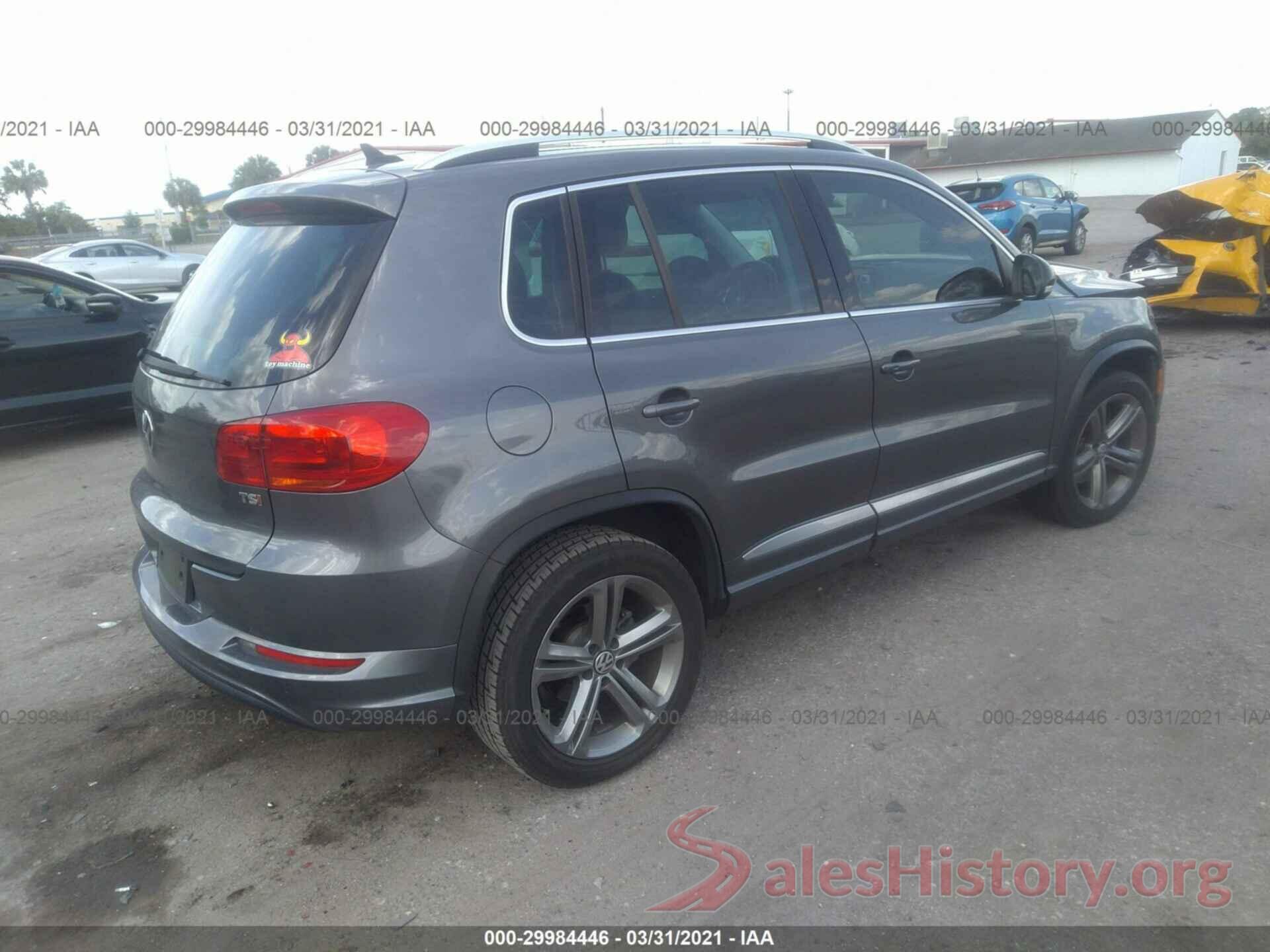 WVGTV7AX8HK017367 2017 VOLKSWAGEN TIGUAN