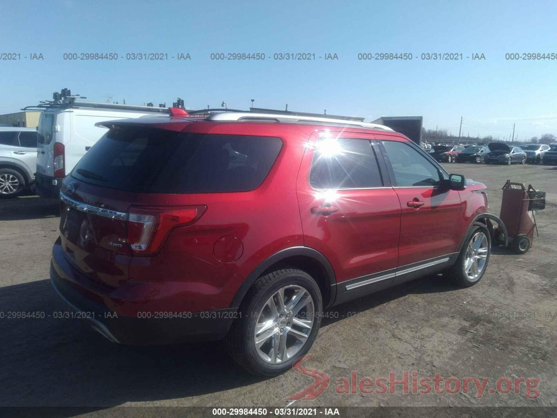 1FM5K8D8XHGD98105 2017 FORD EXPLORER