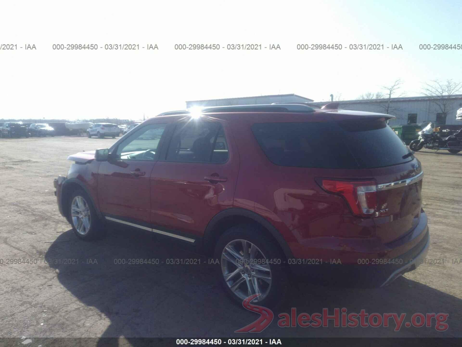 1FM5K8D8XHGD98105 2017 FORD EXPLORER