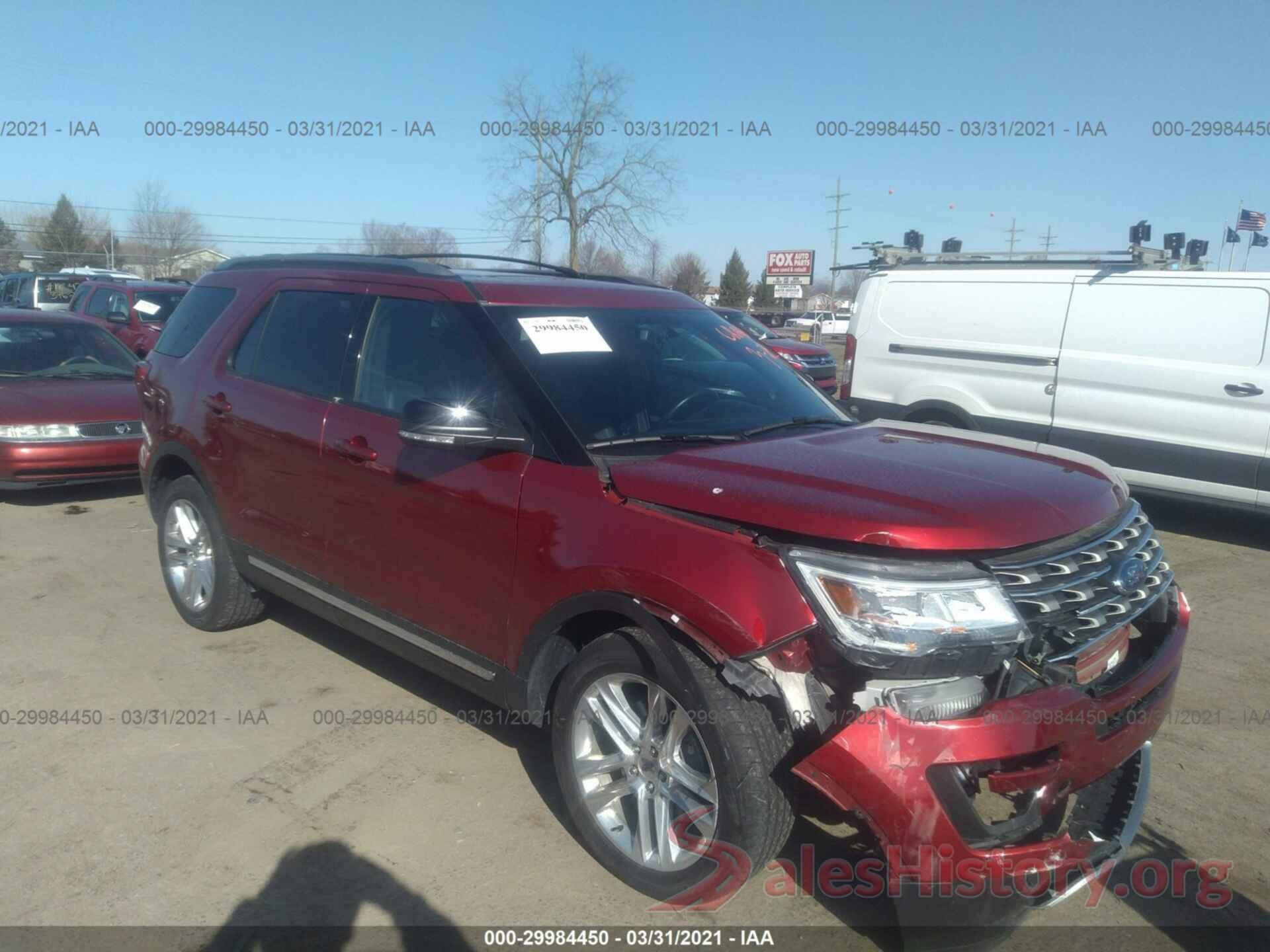 1FM5K8D8XHGD98105 2017 FORD EXPLORER